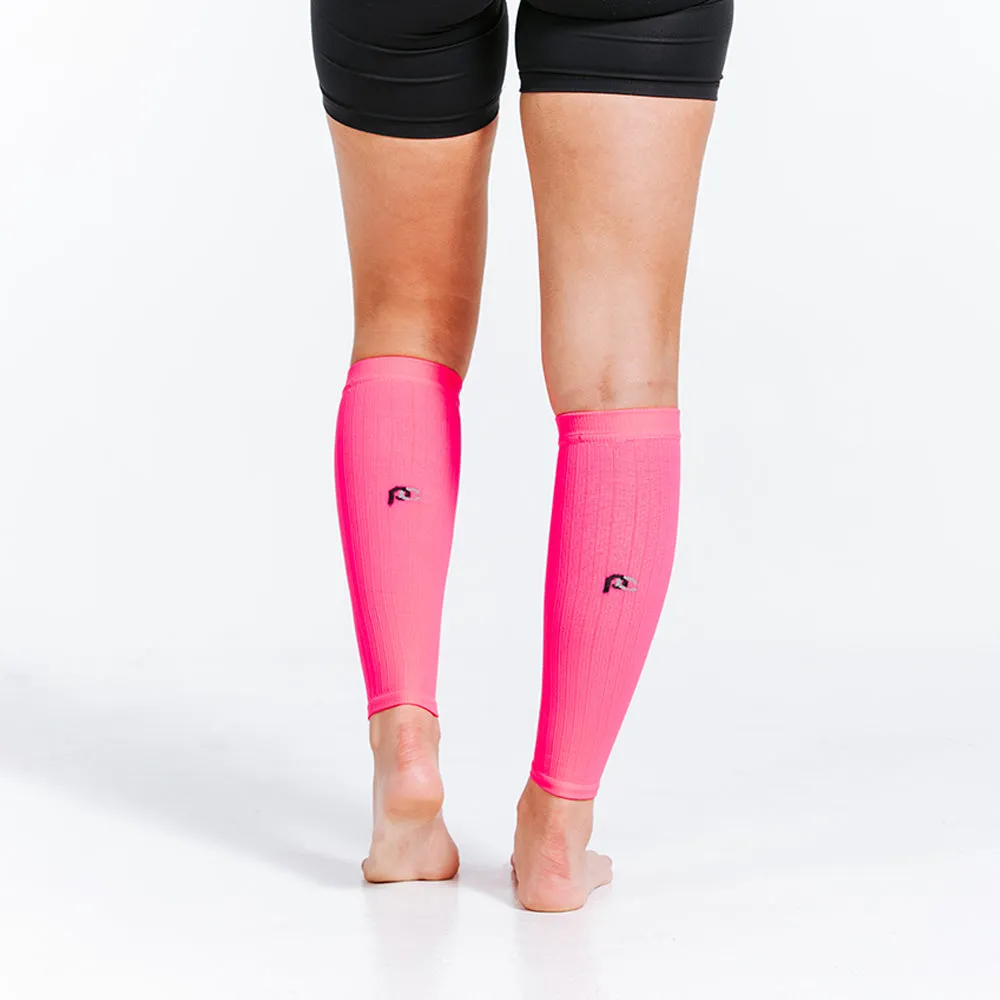 Calf Sleeves, Neon Pink sold by Pro Compression product image thumbnail 4