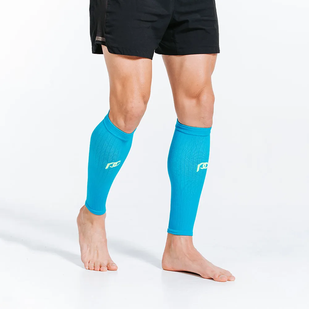 Calf Sleeves, Neon Blue sold by Pro Compression product image thumbnail 3