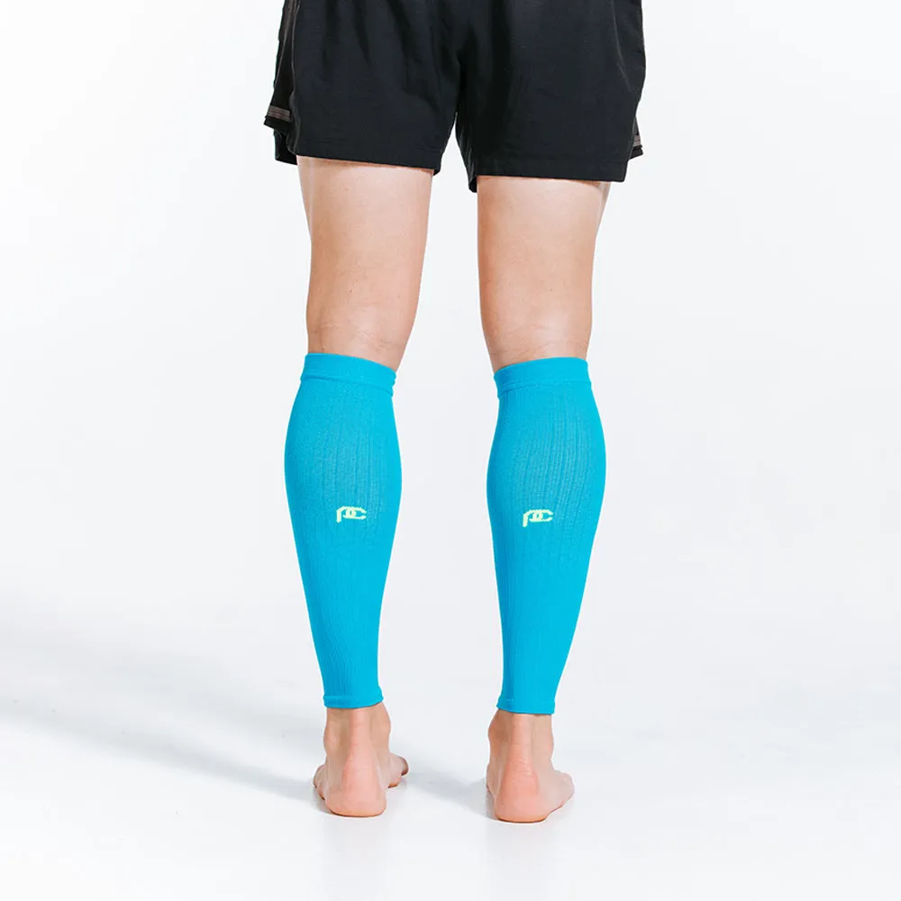 Calf Sleeves, Neon Blue sold by Pro Compression product image thumbnail 4