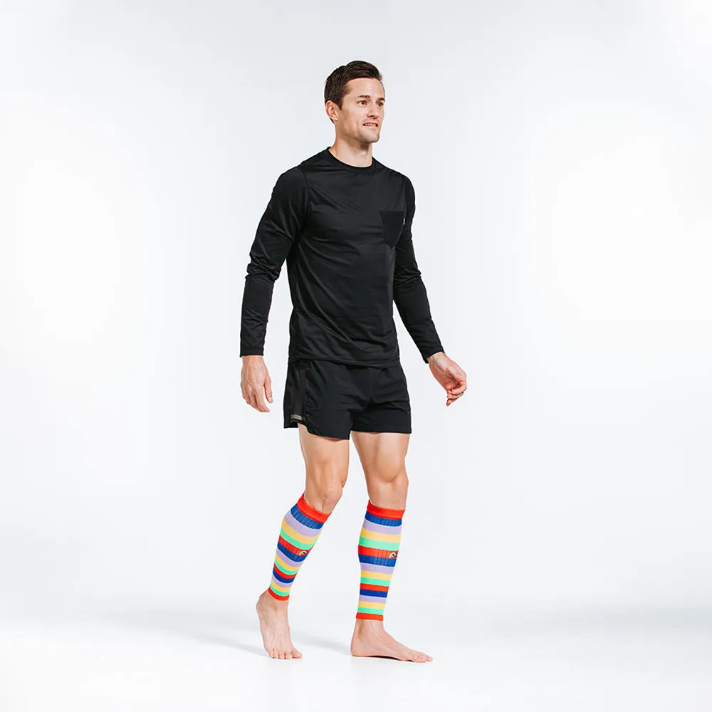 Calf Sleeves, Multicolor Stripe sold by Pro Compression product image thumbnail 2