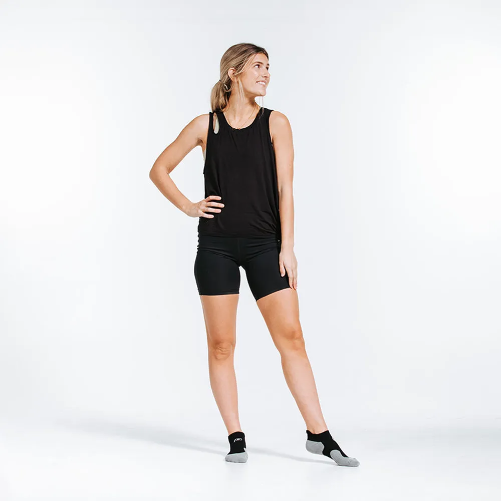 Trainer Low Tab, Black sold by Pro Compression product image thumbnail 2
