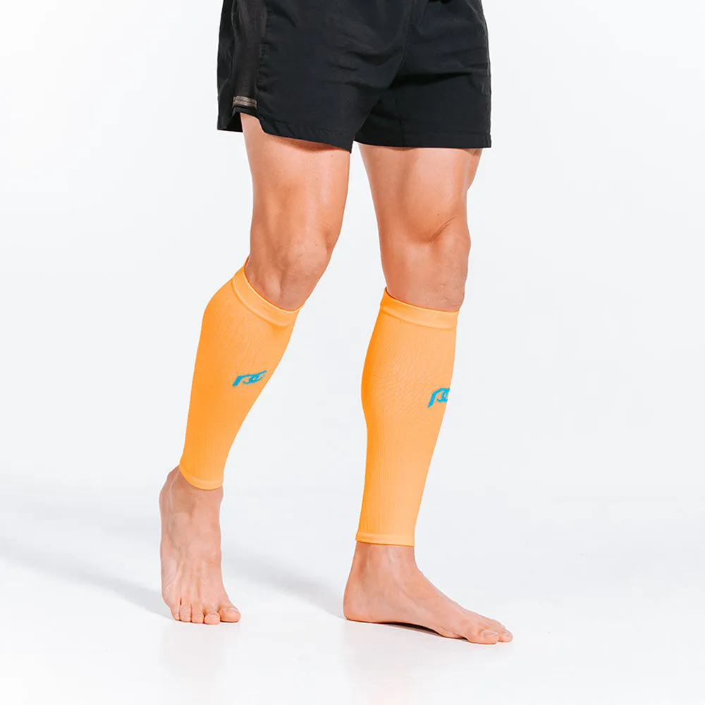 Calf Sleeves, Neon Orange sold by Pro Compression product image thumbnail 4