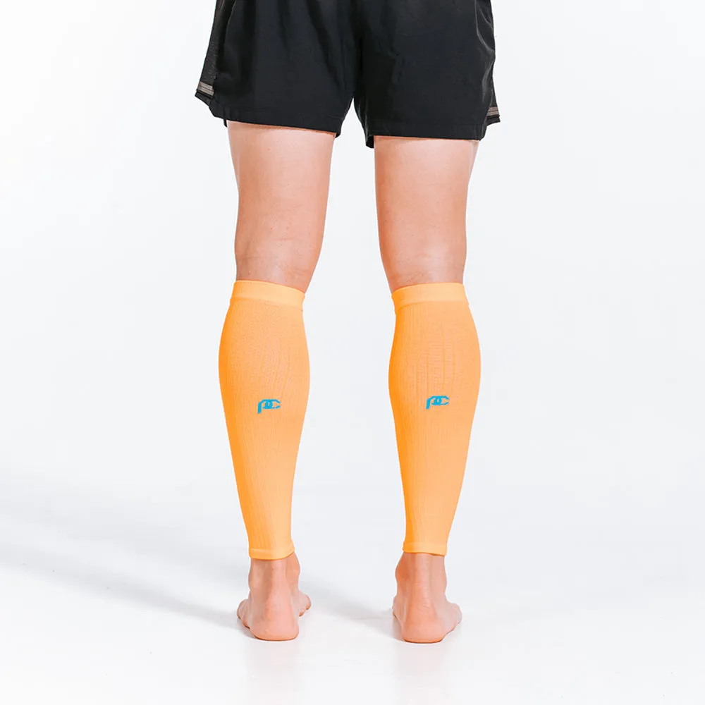 Calf Sleeves, Neon Orange sold by Pro Compression product image thumbnail 5