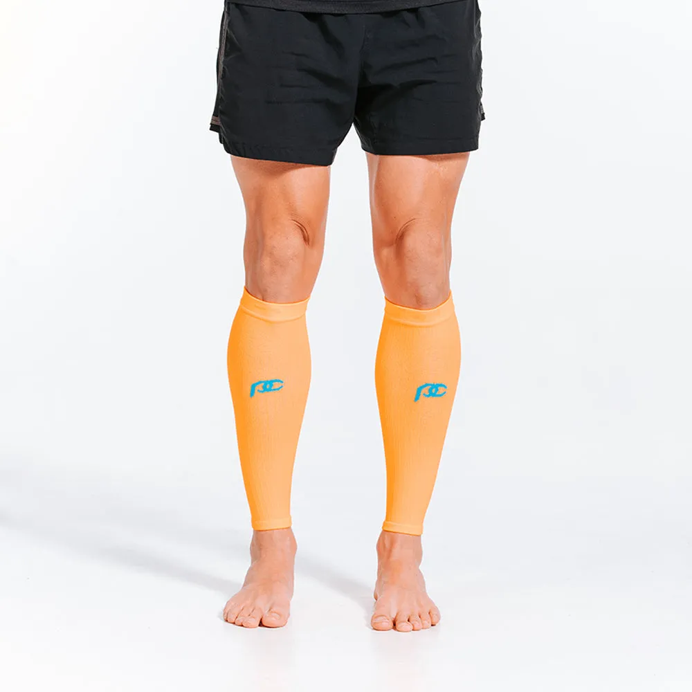 Calf Sleeves, Neon Orange sold by Pro Compression product image thumbnail 3