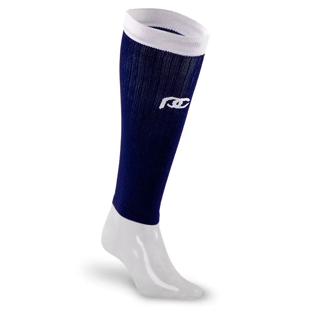 Calf Sleeves, Navy over White sold by Pro Compression