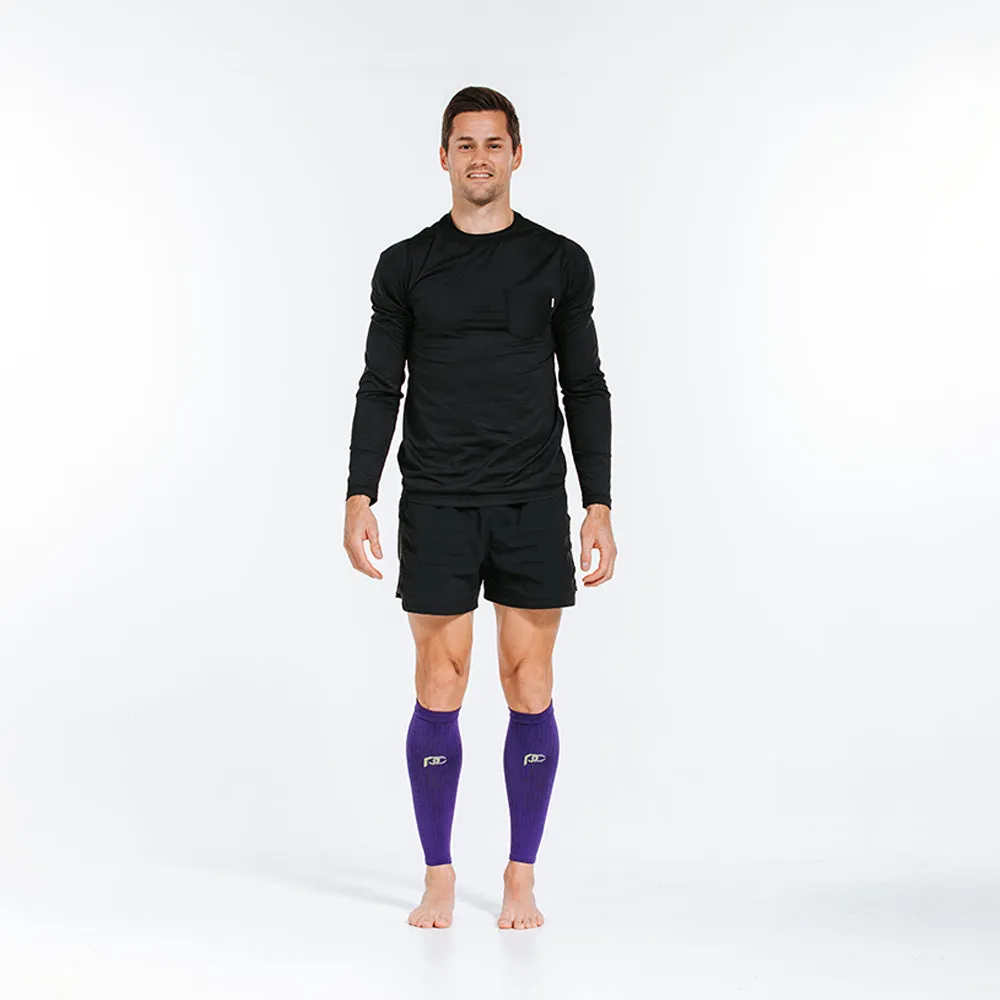 Calf Sleeves, Purple sold by Pro Compression product image thumbnail 2