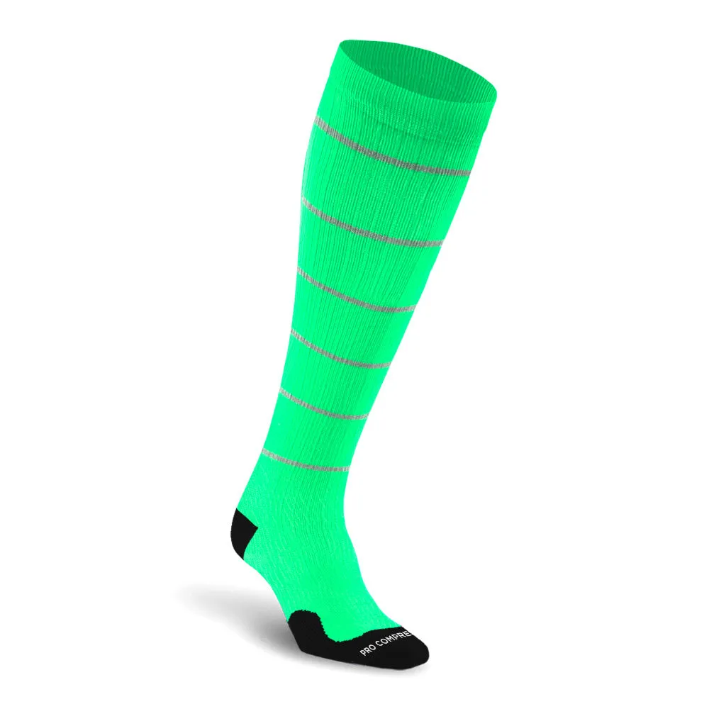 Marathon Reflective, Neon Green sold by Pro Compression