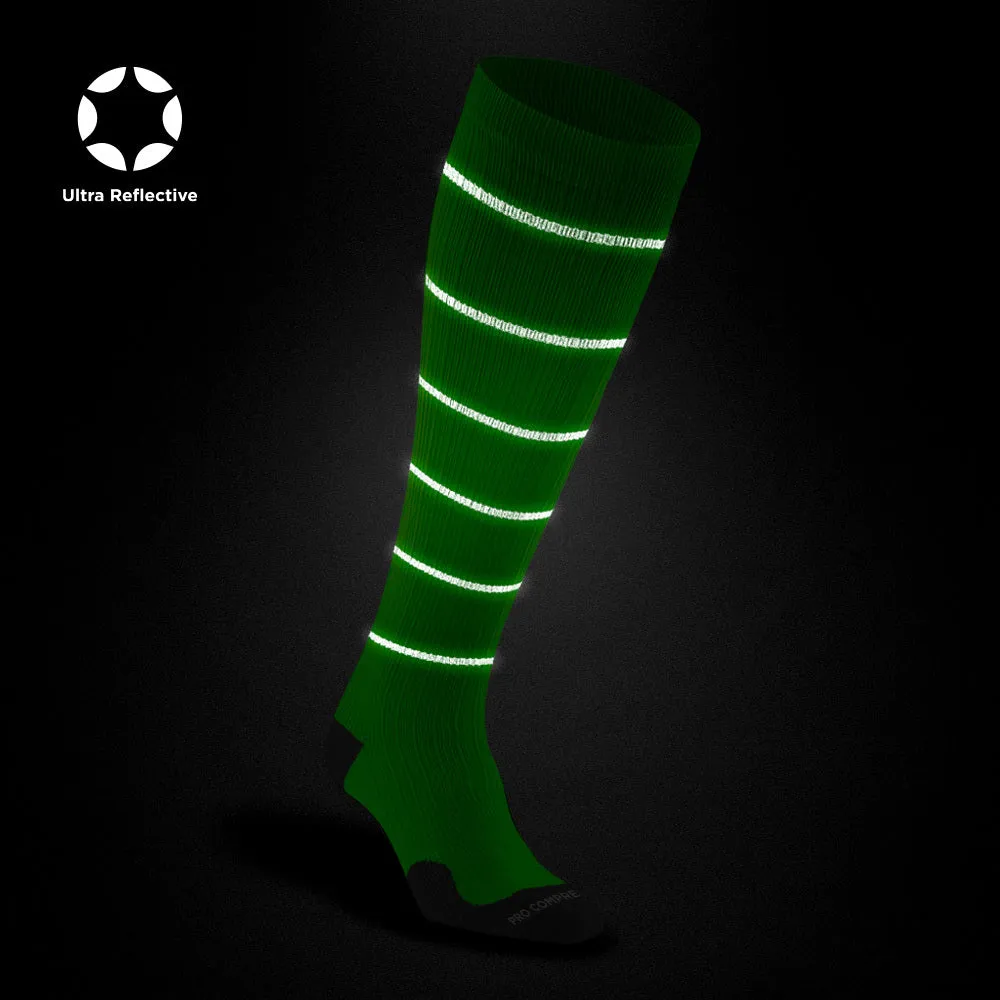 Marathon Reflective, Neon Green sold by Pro Compression product image thumbnail 2
