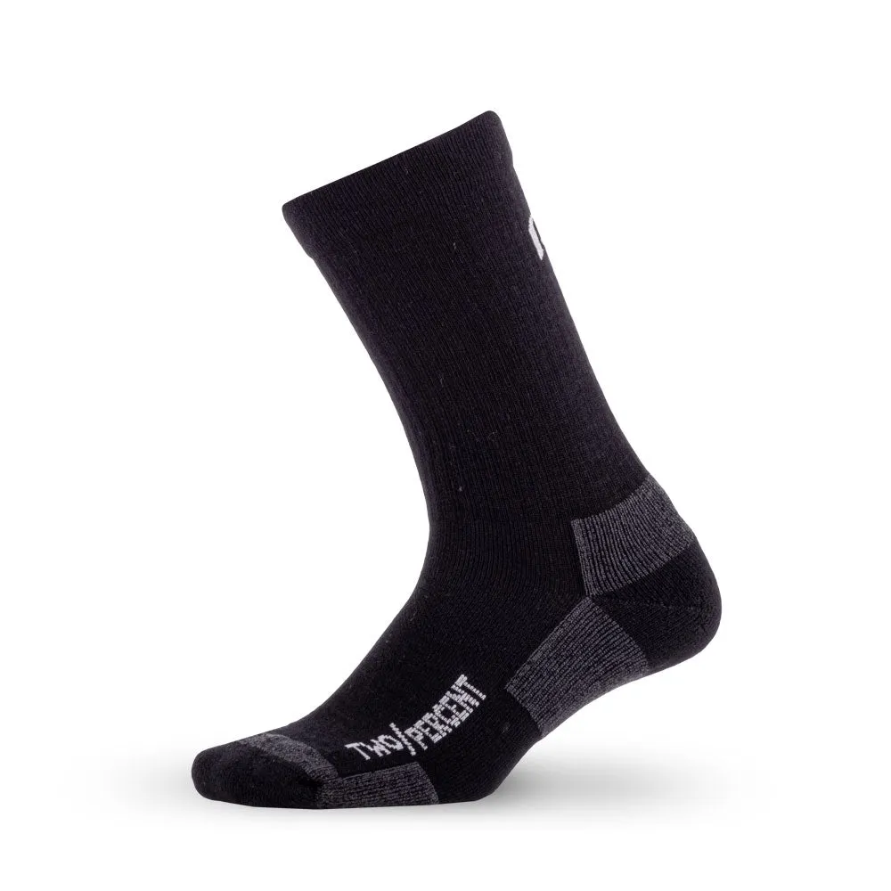 Merino Wool Trail Crew, Black Rock sold by Pro Compression product image thumbnail 2