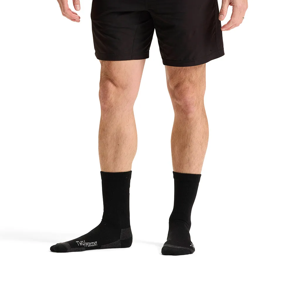 Merino Wool Trail Crew, Black Rock sold by Pro Compression product image thumbnail 4