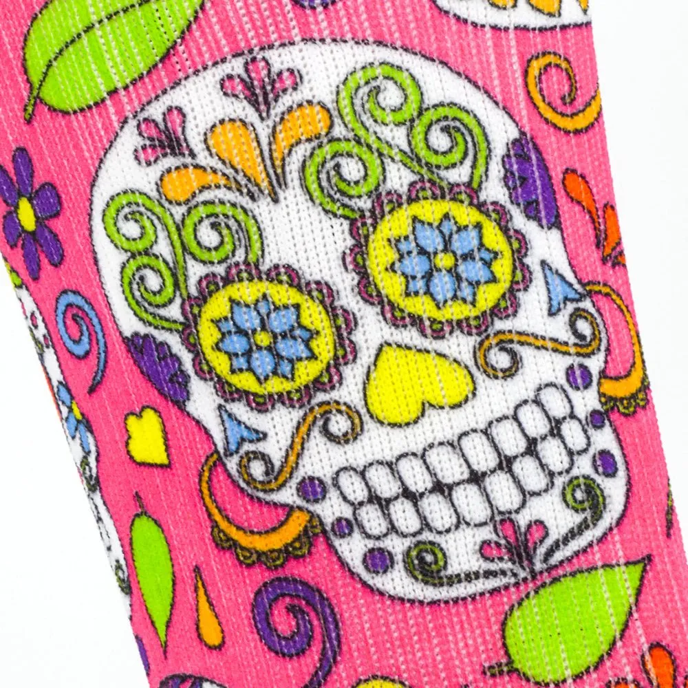 Marathon Printed, Pink Sugar Skulls sold by Pro Compression product image thumbnail 3