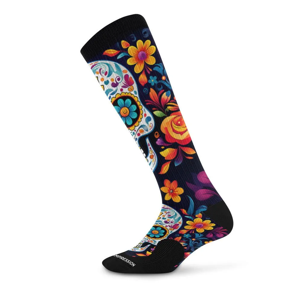 Marathon Printed, Sugar Skulls sold by Pro Compression product image thumbnail 2