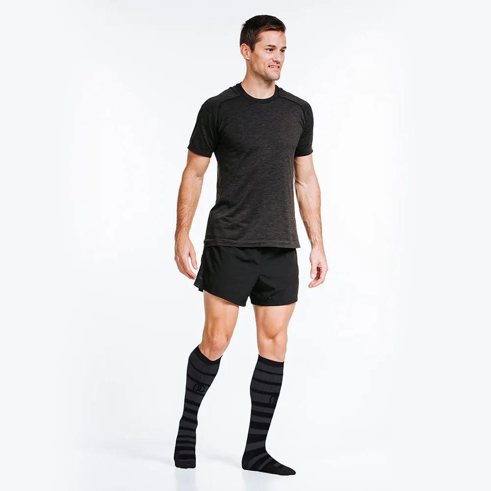 Marathon Bamboo Wool, Black Grey Stripes sold by Pro Compression product image thumbnail 2