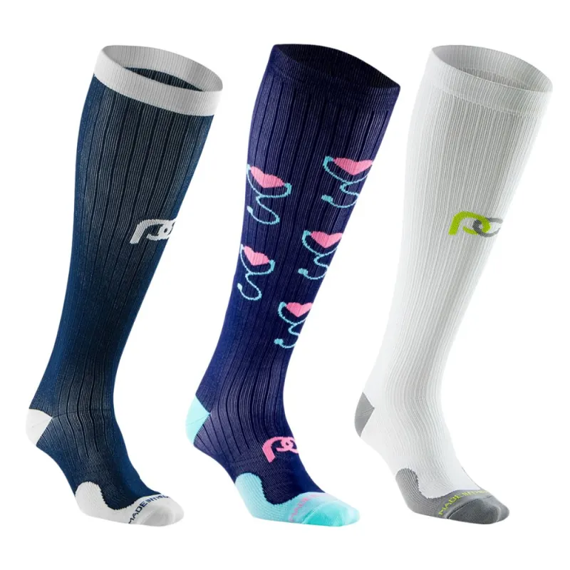 Marathon, Long Shift Approved | 3-Pair Bundle made by Pro Compression
