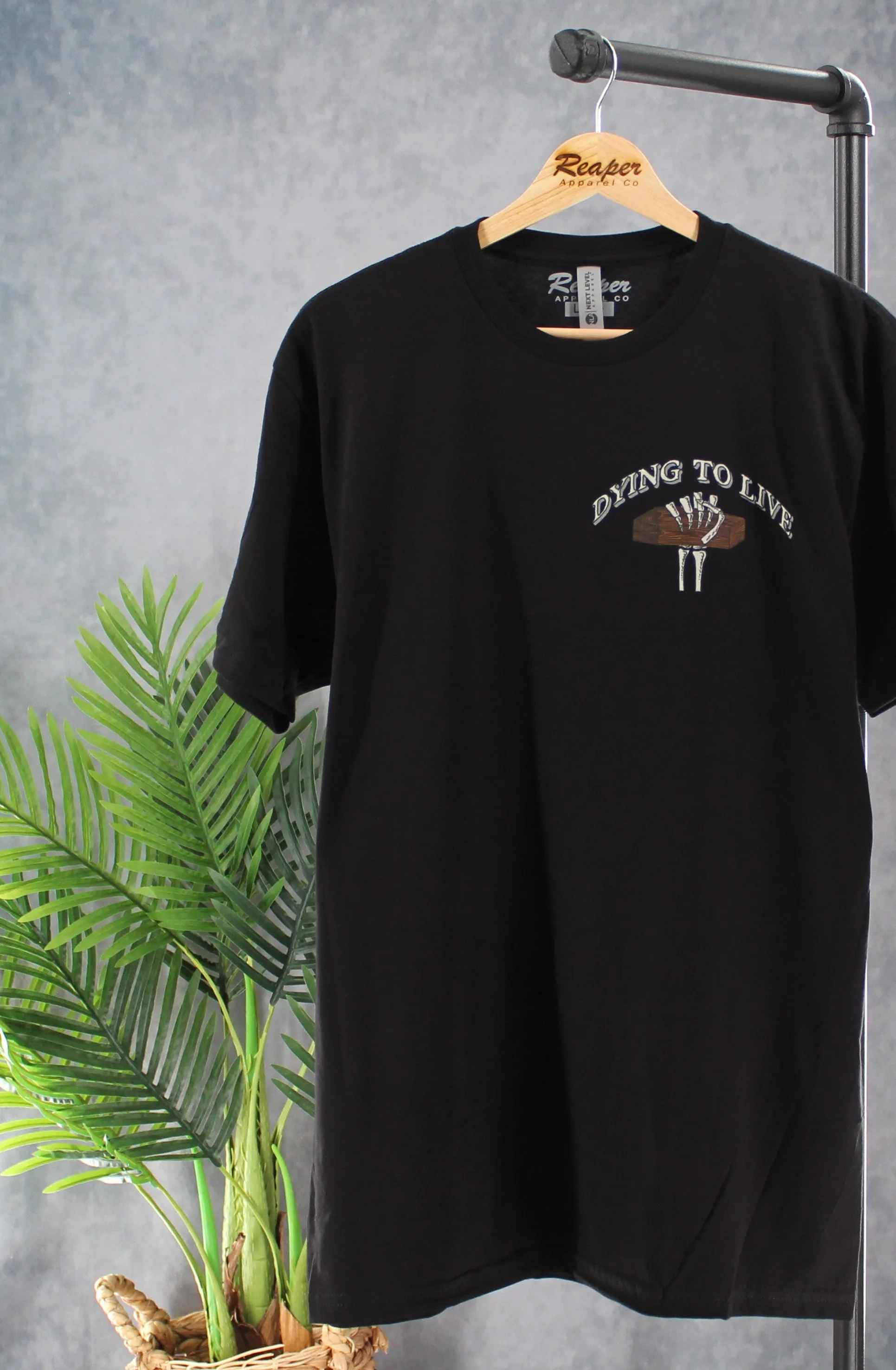 Dying to Live Tee sold by Reaper Apparel Co product image thumbnail 2