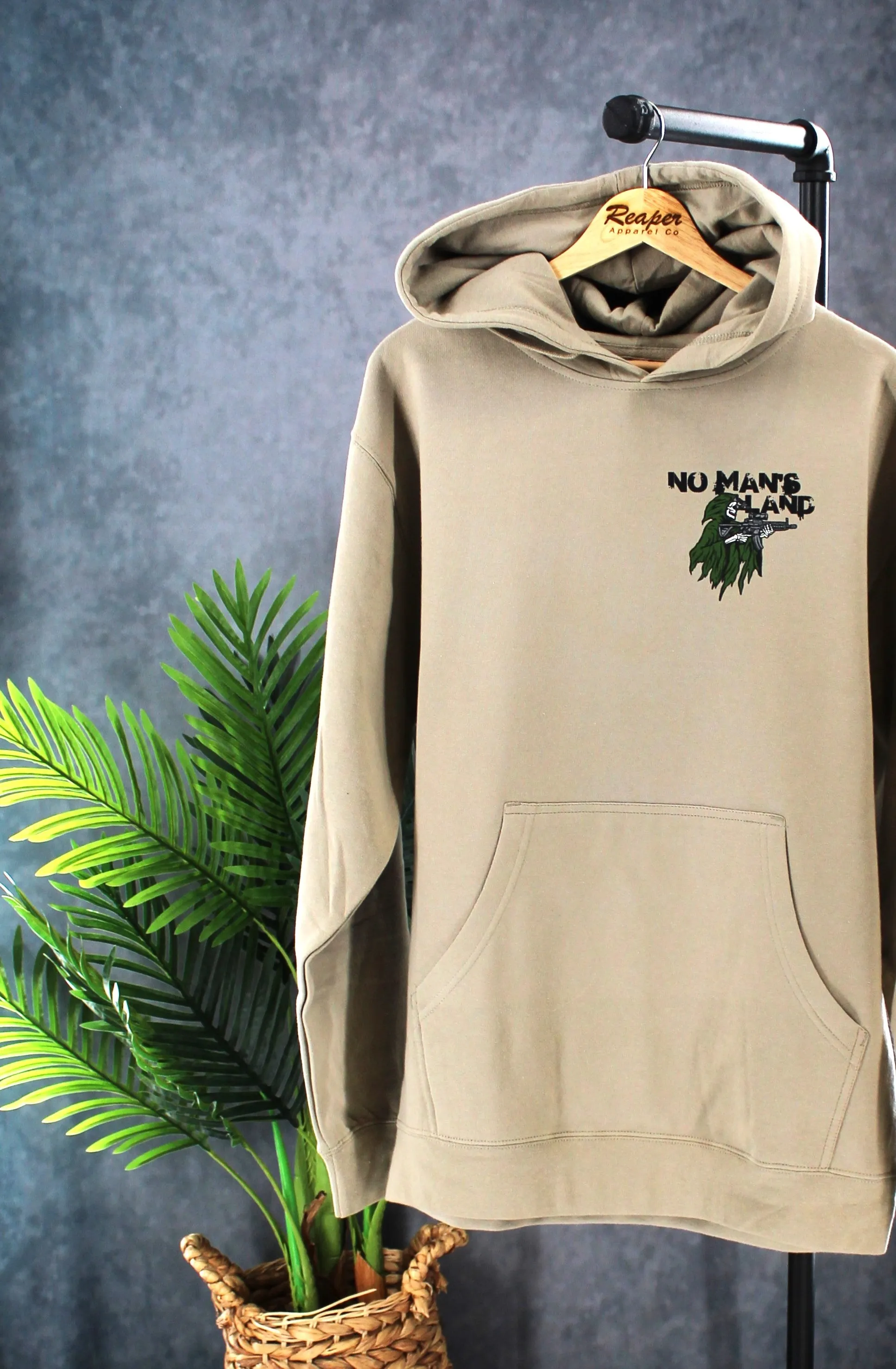 No Man's Land Hoodie sold by Reaper Apparel Co product image thumbnail 2