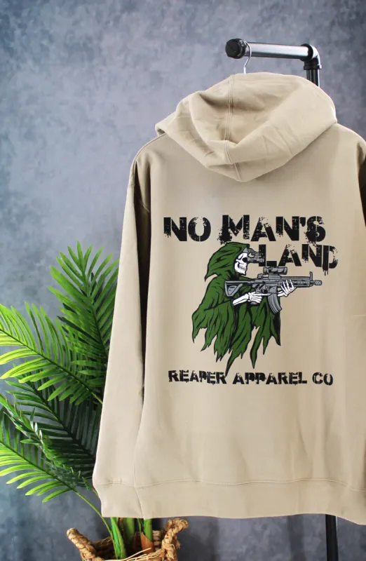 No Man's Land Hoodie made by Reaper Apparel Co