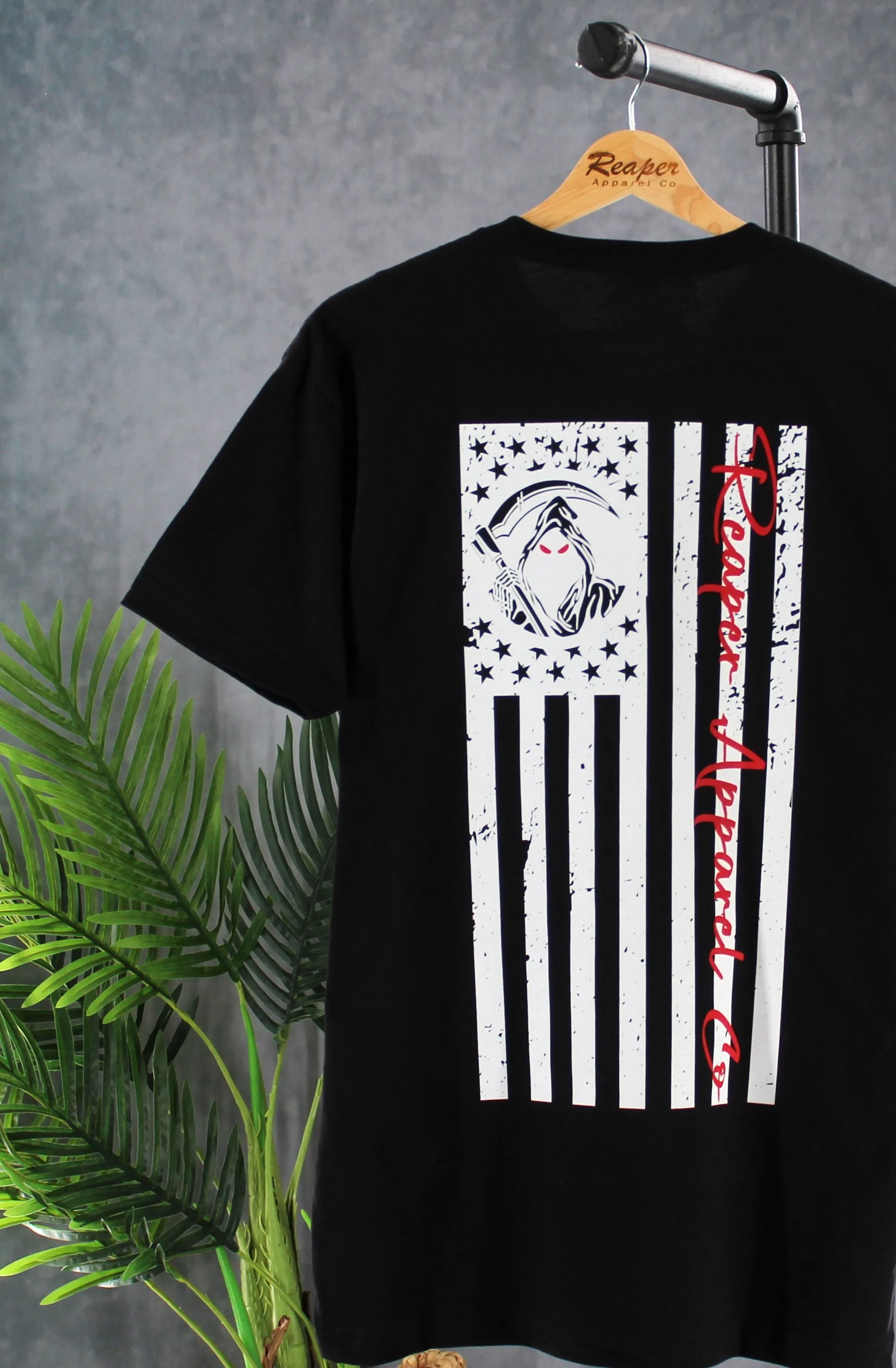 Reaper Flag Tee sold by Reaper Apparel Co product image thumbnail 3