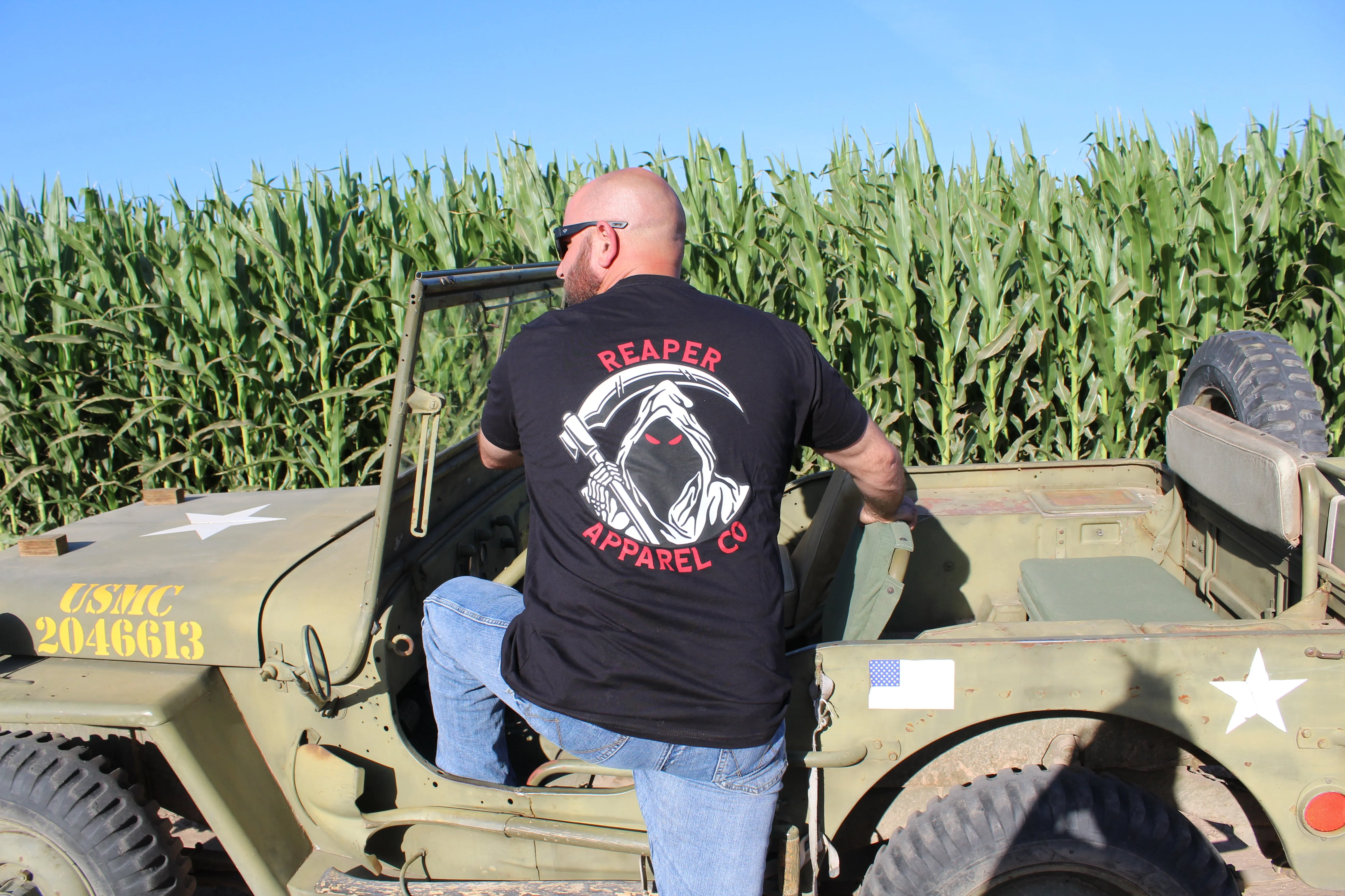 Reaper Logo Tee sold by Reaper Apparel Co product image thumbnail 3