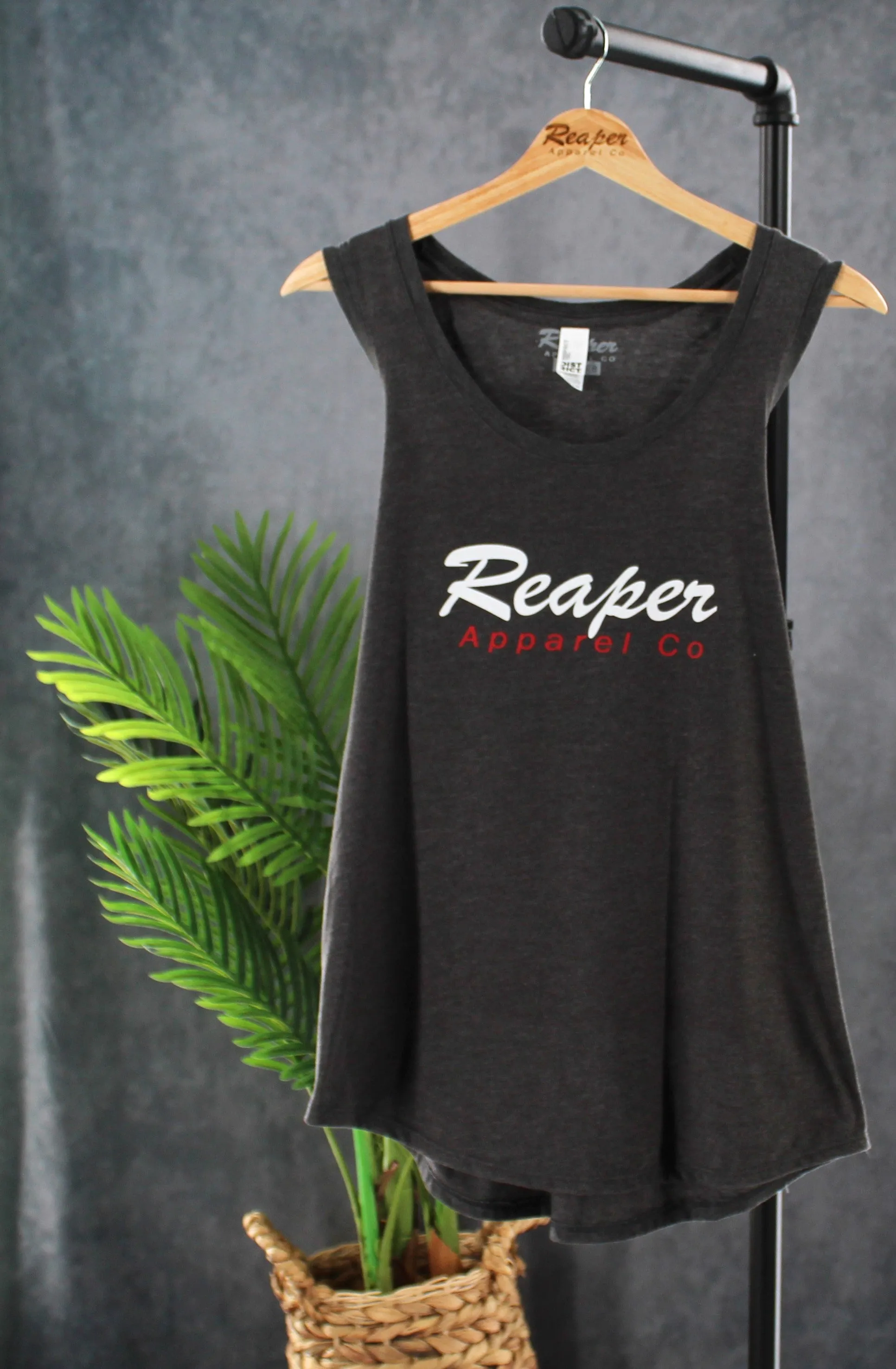 Reaper Script Racerback Women's Tank sold by Reaper Apparel Co product image thumbnail 2
