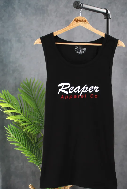 Reaper Script Tank sold by Reaper Apparel Co