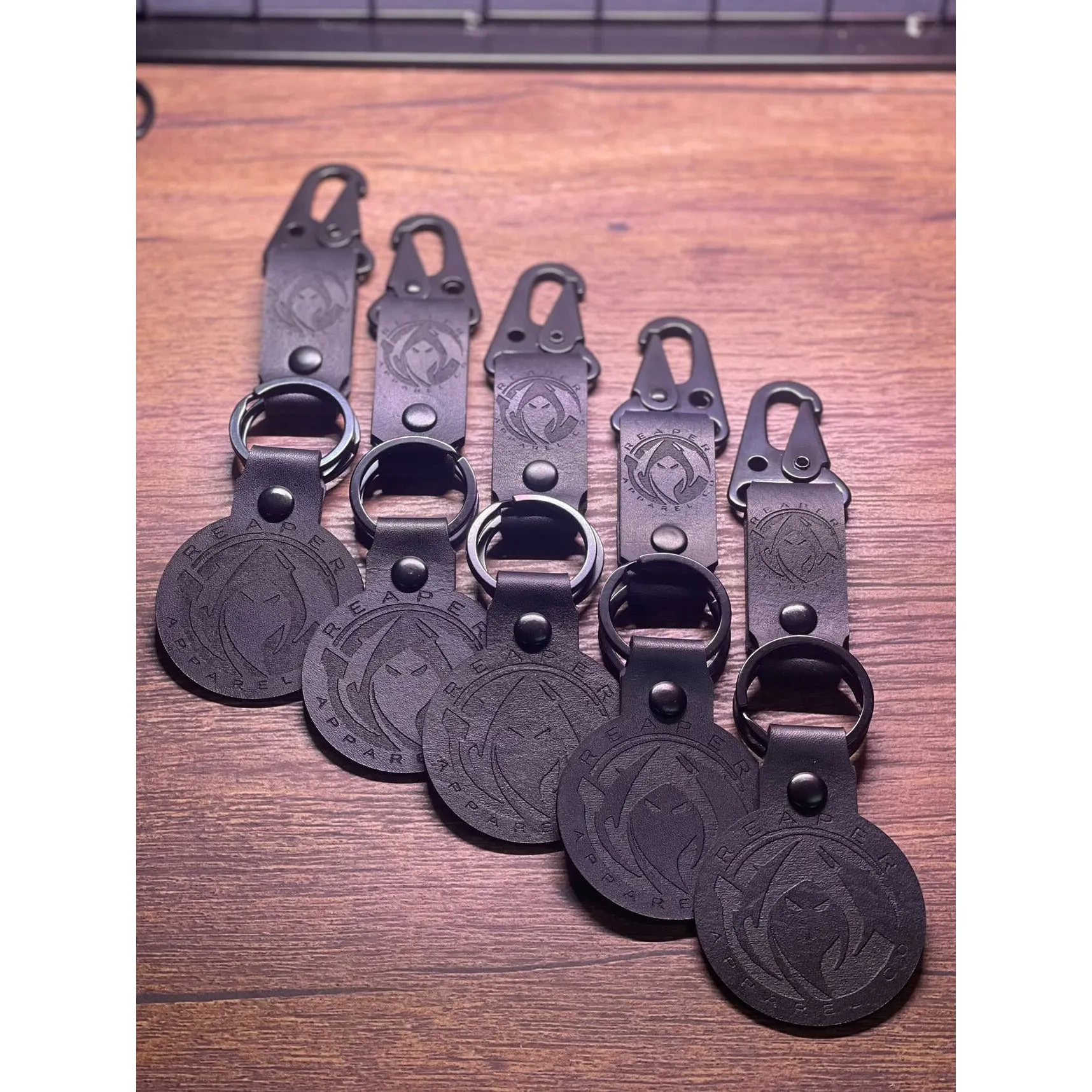 Reaper Logo Keychain sold by Reaper Apparel Co product image thumbnail 3