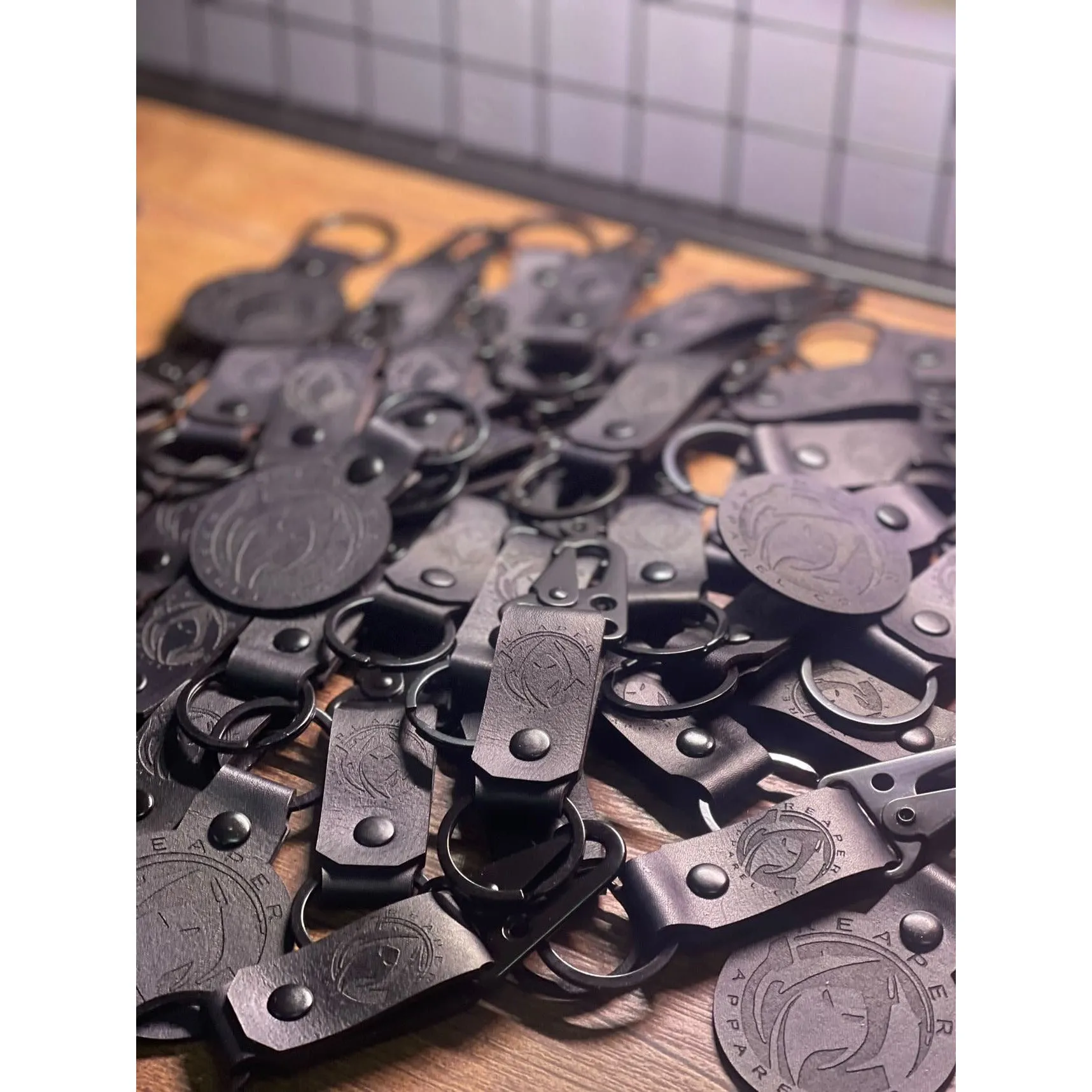 Reaper Logo Keychain sold by Reaper Apparel Co product image thumbnail 5