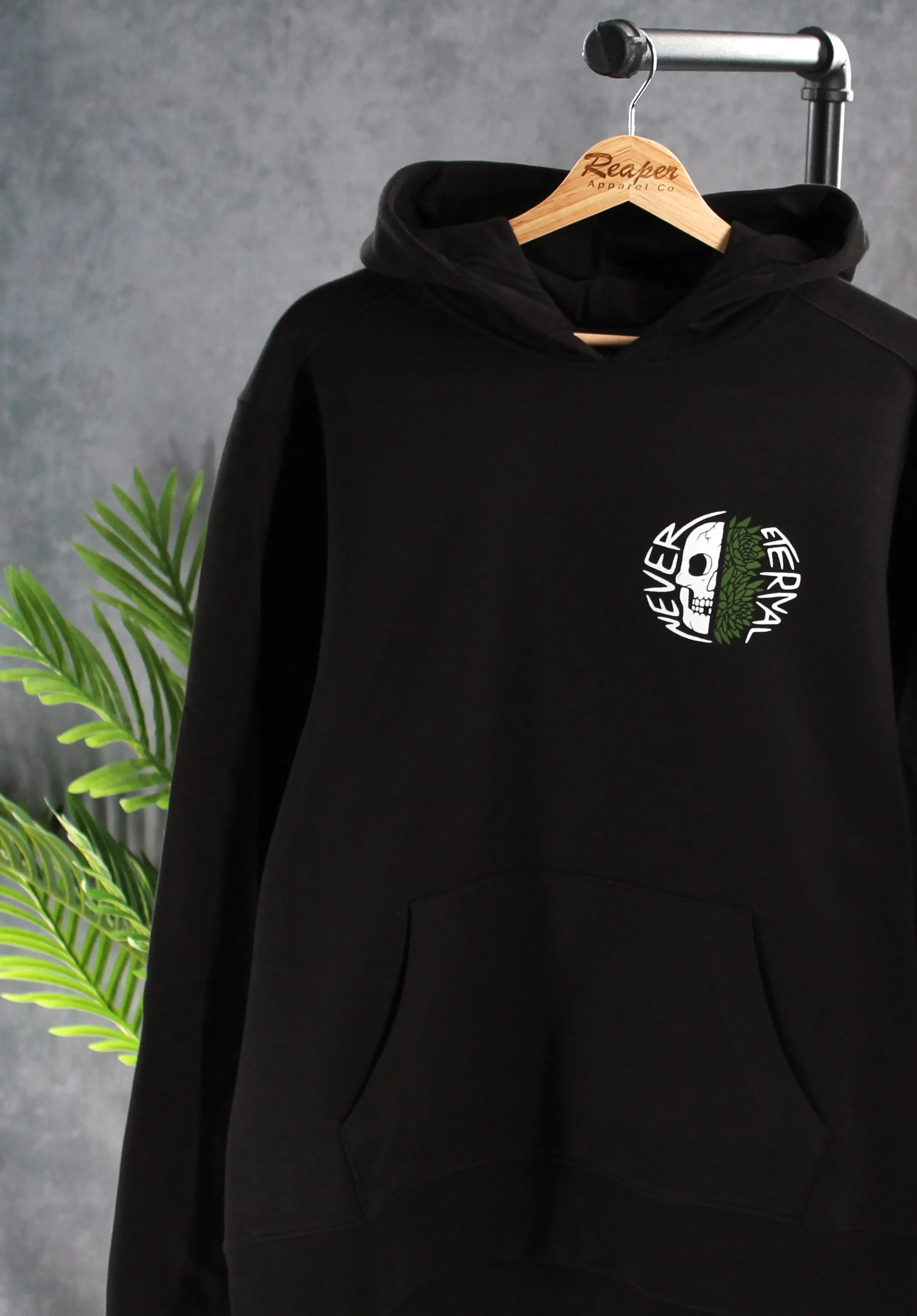 Never Eternal Hoodie sold by Reaper Apparel Co product image thumbnail 2