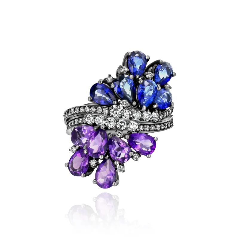 Twin Blossom Ring sold by Veniroeshop