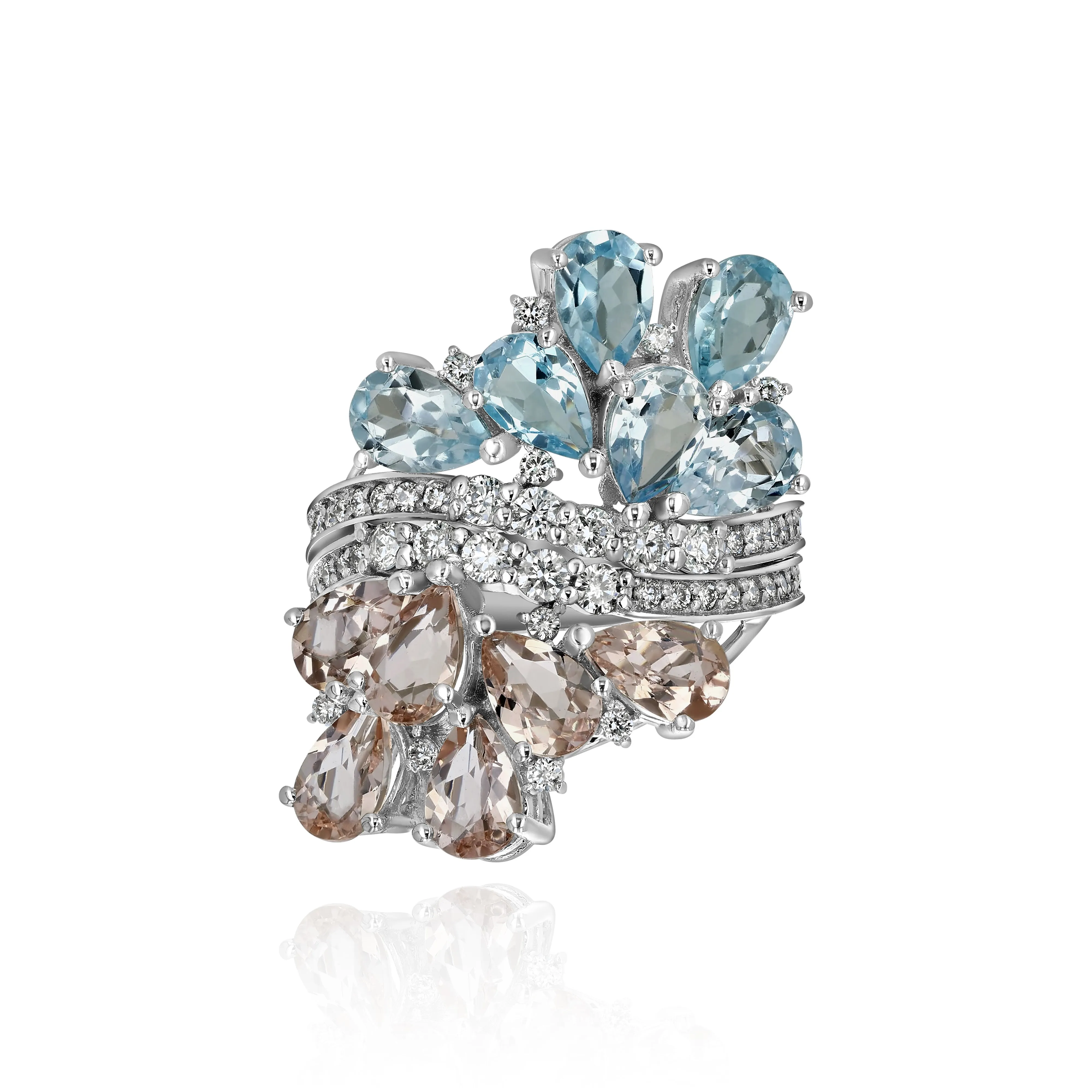 Twin Blossom Ring sold by Veniroeshop