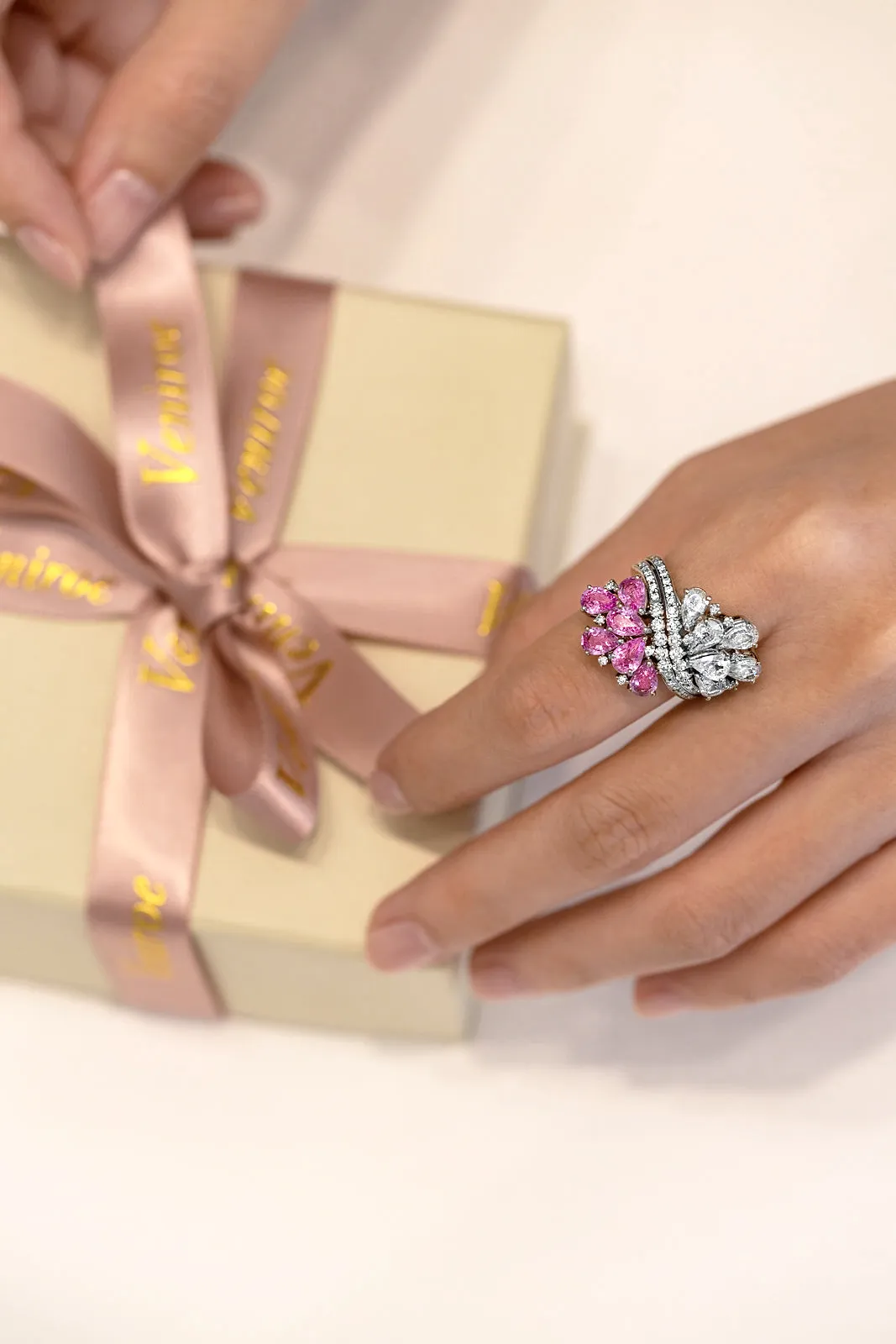 Twin Blossom Ring sold by Veniroeshop product image thumbnail 3