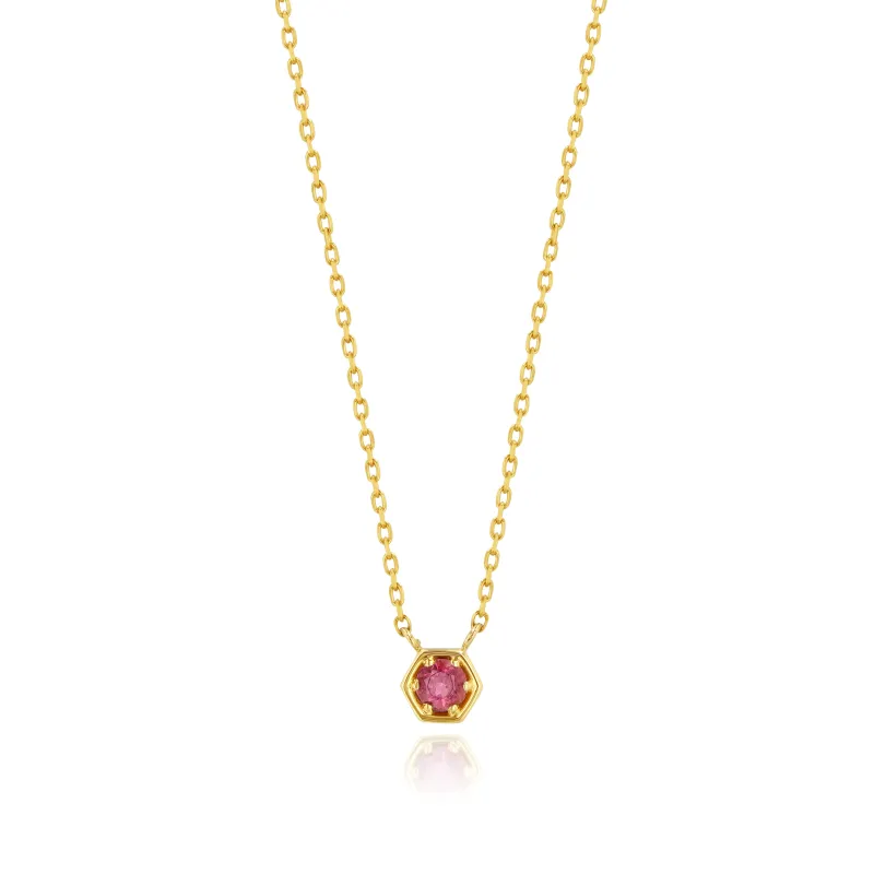 V Stone Necklace sold by Veniroeshop