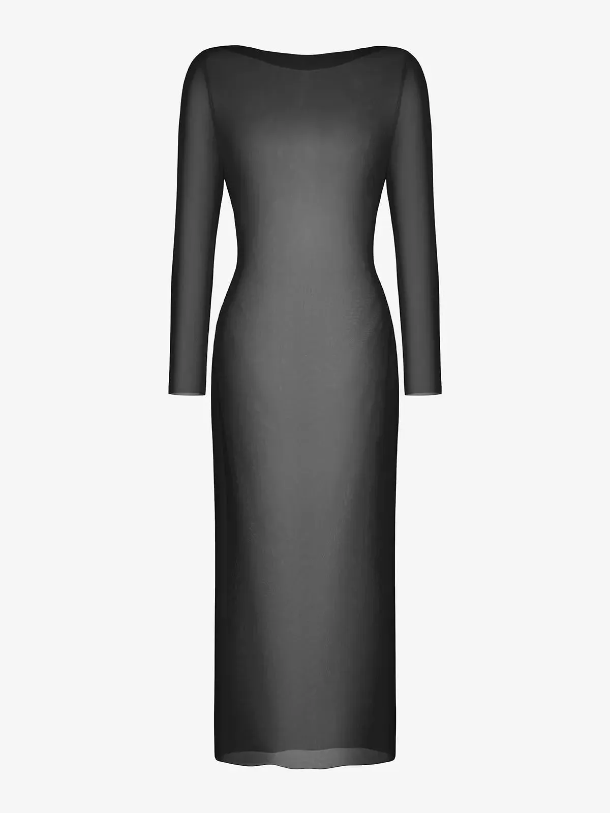 The Popilush Long Sleeve Sheer Mesh Maxi Cover-Up sold by Popilush