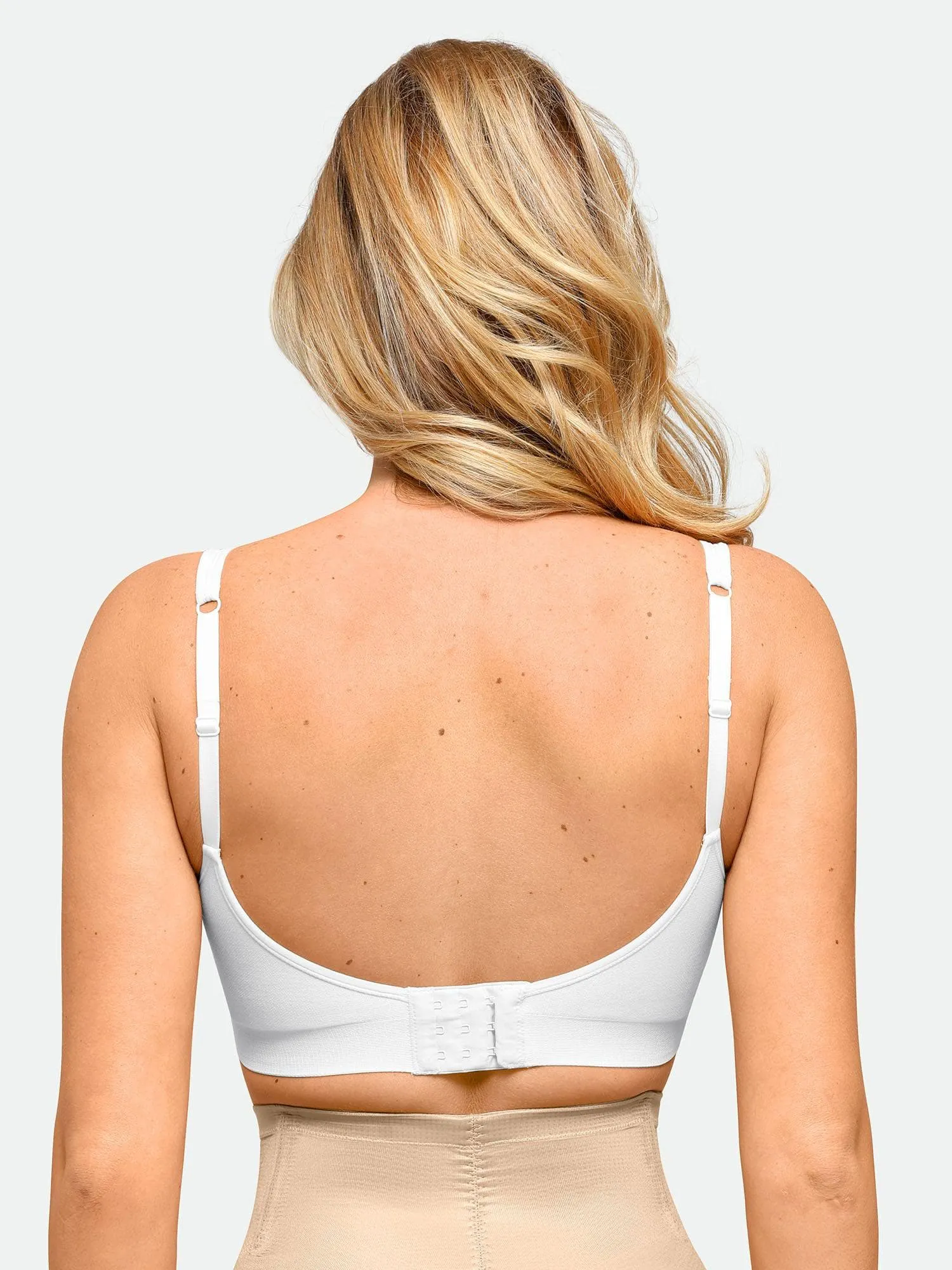 Seamless Wide-Strap Wireless Bra sold by Popilush product image thumbnail 4