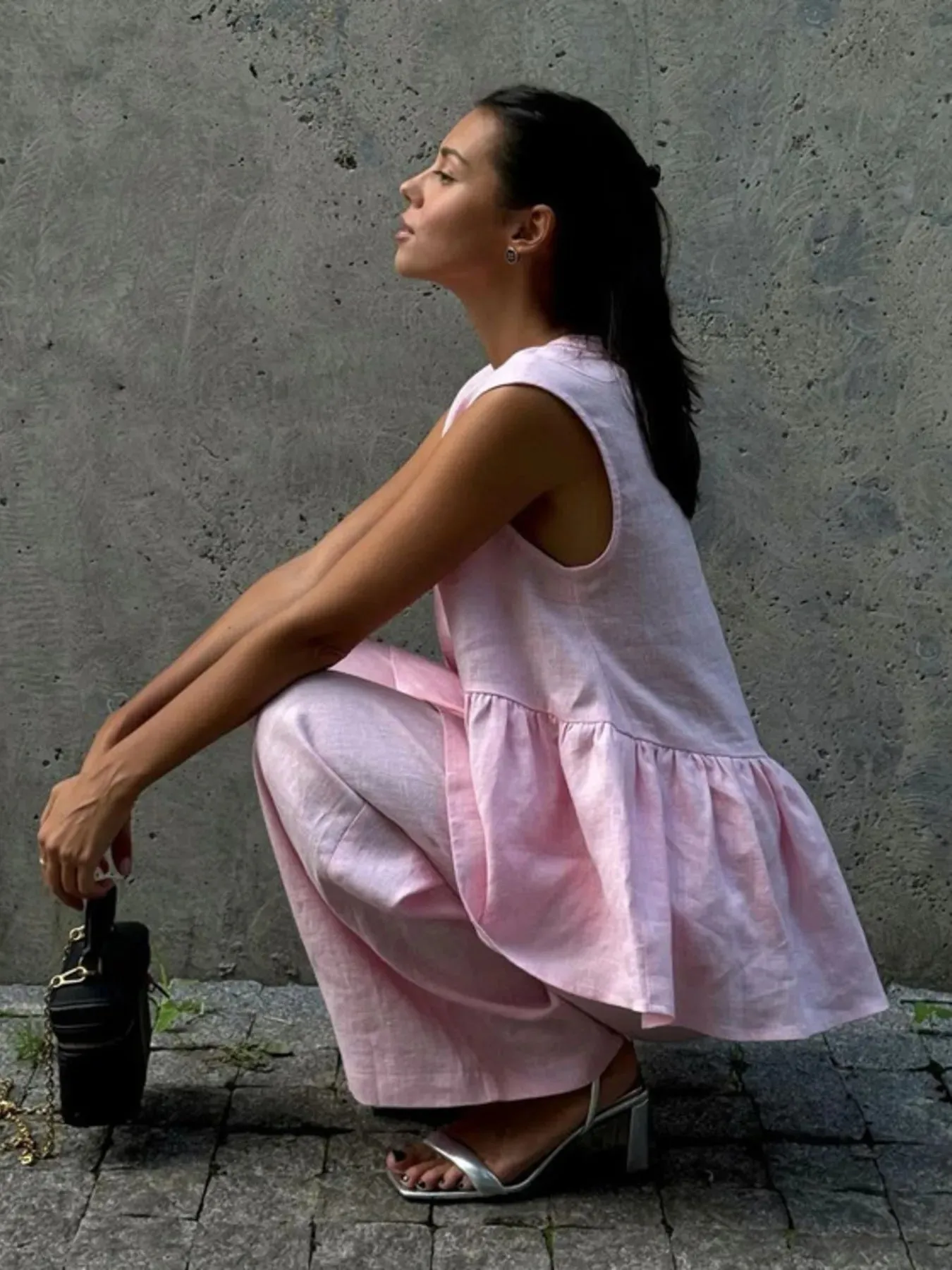 V-Neck Vest and Pants Set sold by Gigi Laurent product image thumbnail 3