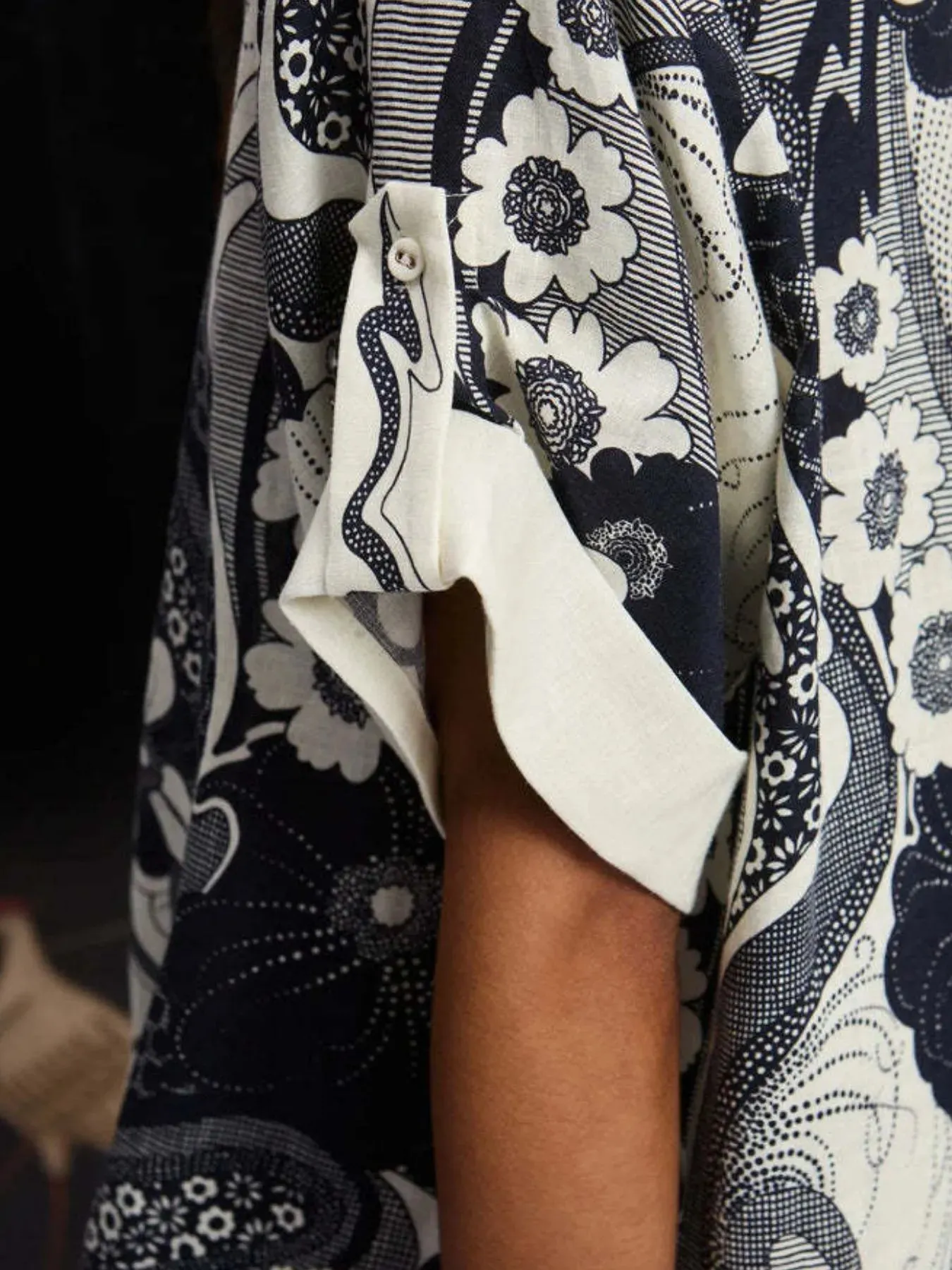 Printed Button Up Shirt and Pants Set sold by Gigi Laurent product image thumbnail 2