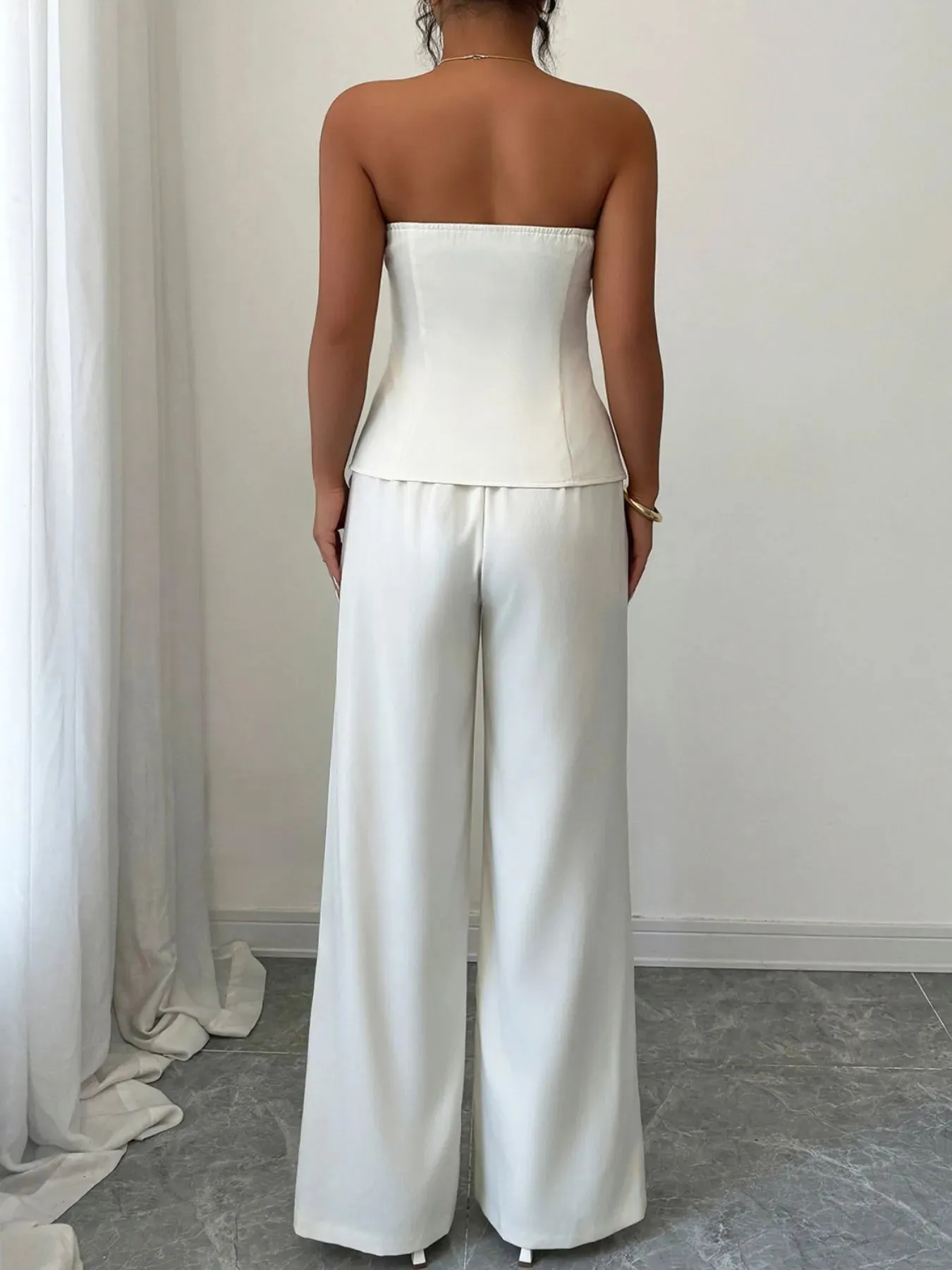 Tube Top and Wide Leg Pants Set sold by Gigi Laurent product image thumbnail 5
