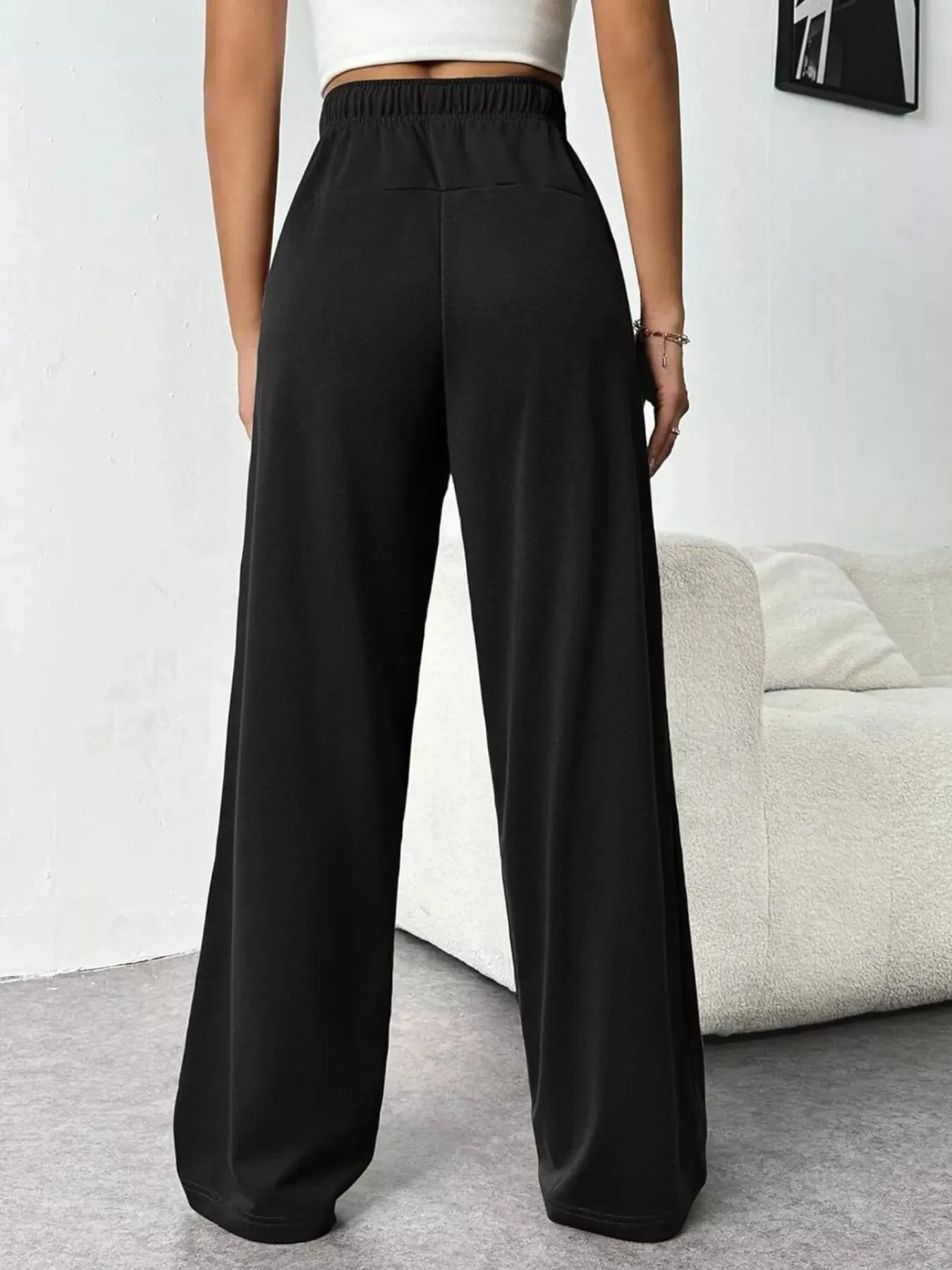 Drawstring Wide Leg Pants sold by Gigi Laurent product image thumbnail 3