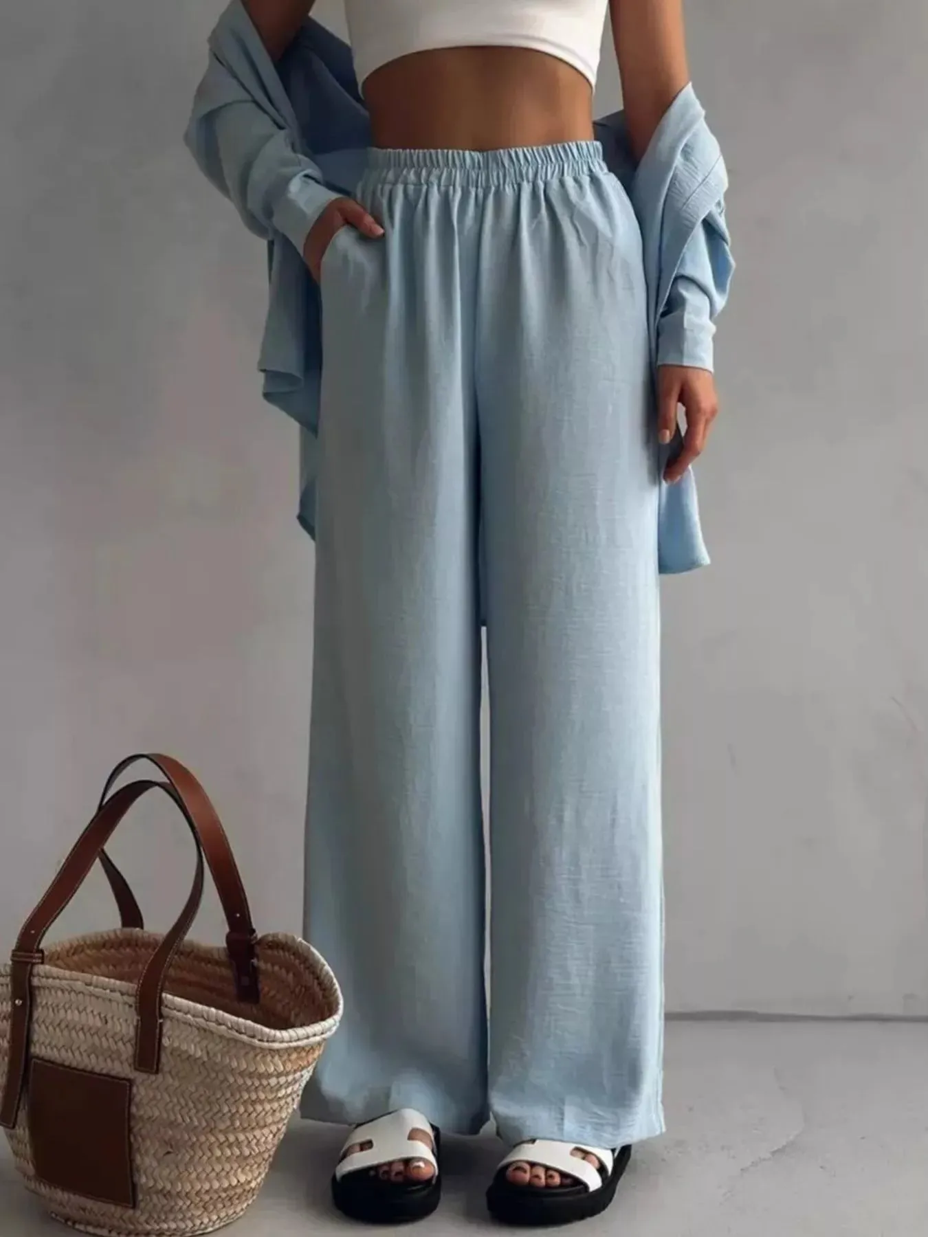 Button Down Shirt and Pants Set sold by Gigi Laurent product image thumbnail 4