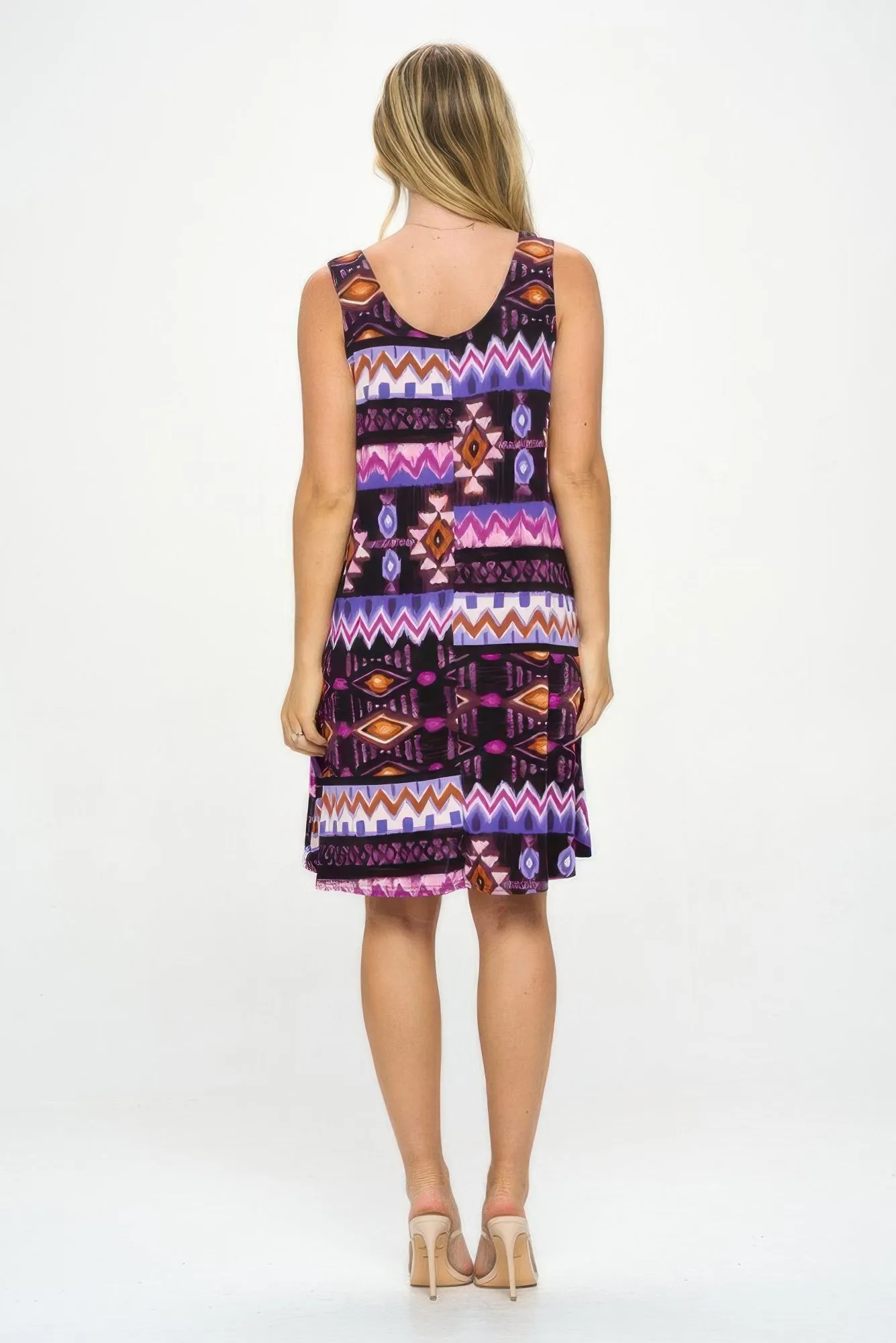 Sleeveless Tank Dress with Round sold by Gigi Laurent product image thumbnail 3
