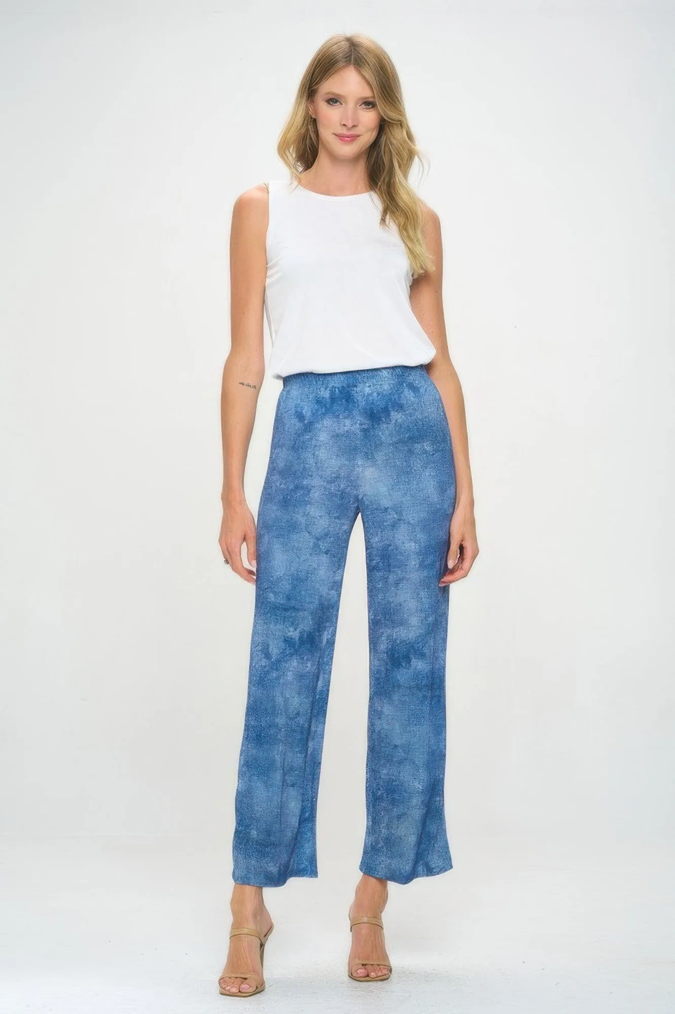 Elastic Waistband Flared Pants sold by Gigi Laurent product image thumbnail 2