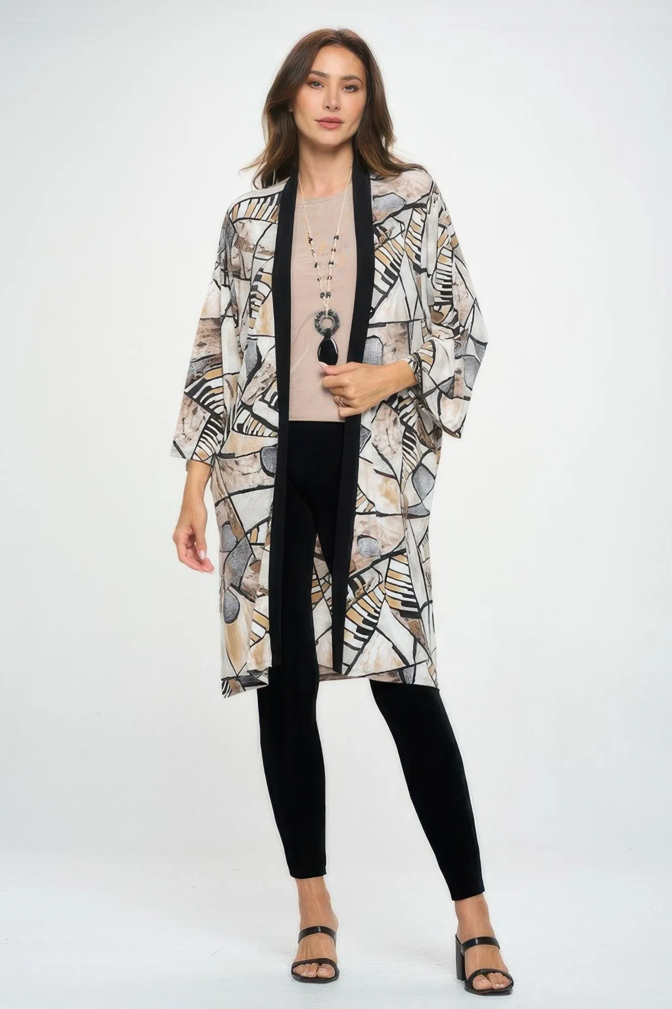 Long contrast Jacket sold by Gigi Laurent product image thumbnail 5