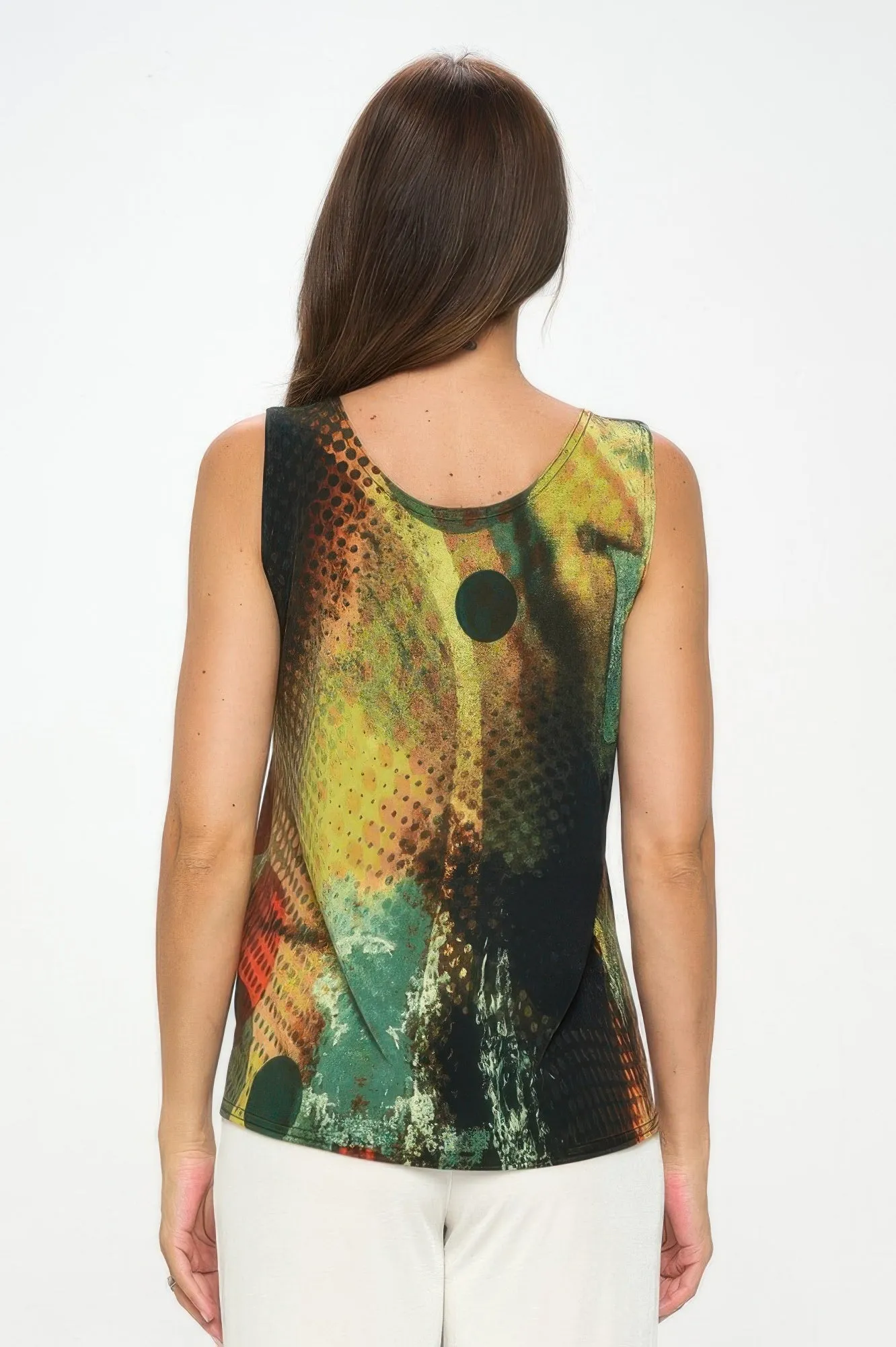 HIT Print Sleeveless Tank Top sold by Gigi Laurent product image thumbnail 3