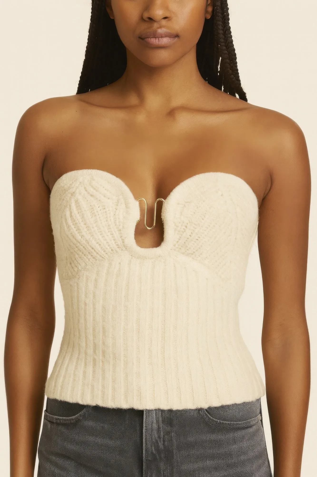 Knit Tube Top sold by Gigi Laurent product image thumbnail 2