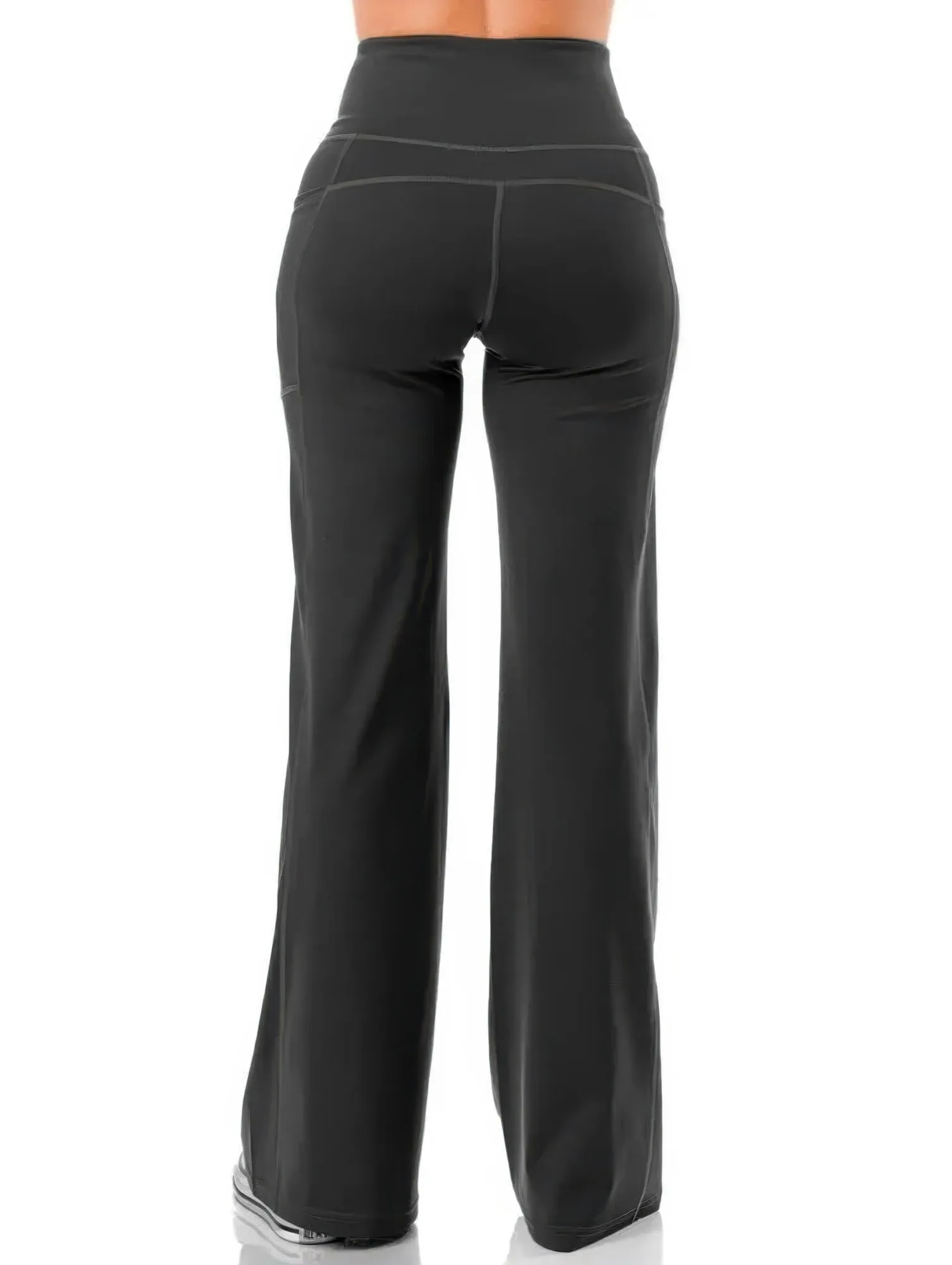Wide Leg Flare Yoga Pants sold by Gigi Laurent product image thumbnail 4