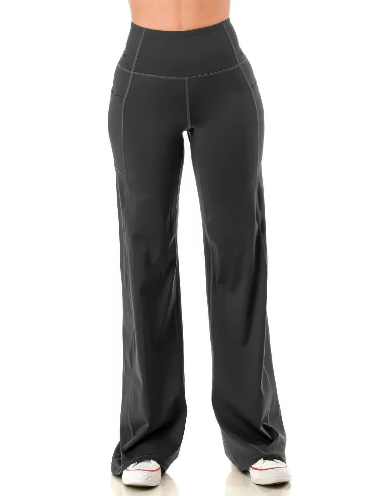 Wide Leg Flare Yoga Pants sold by Gigi Laurent