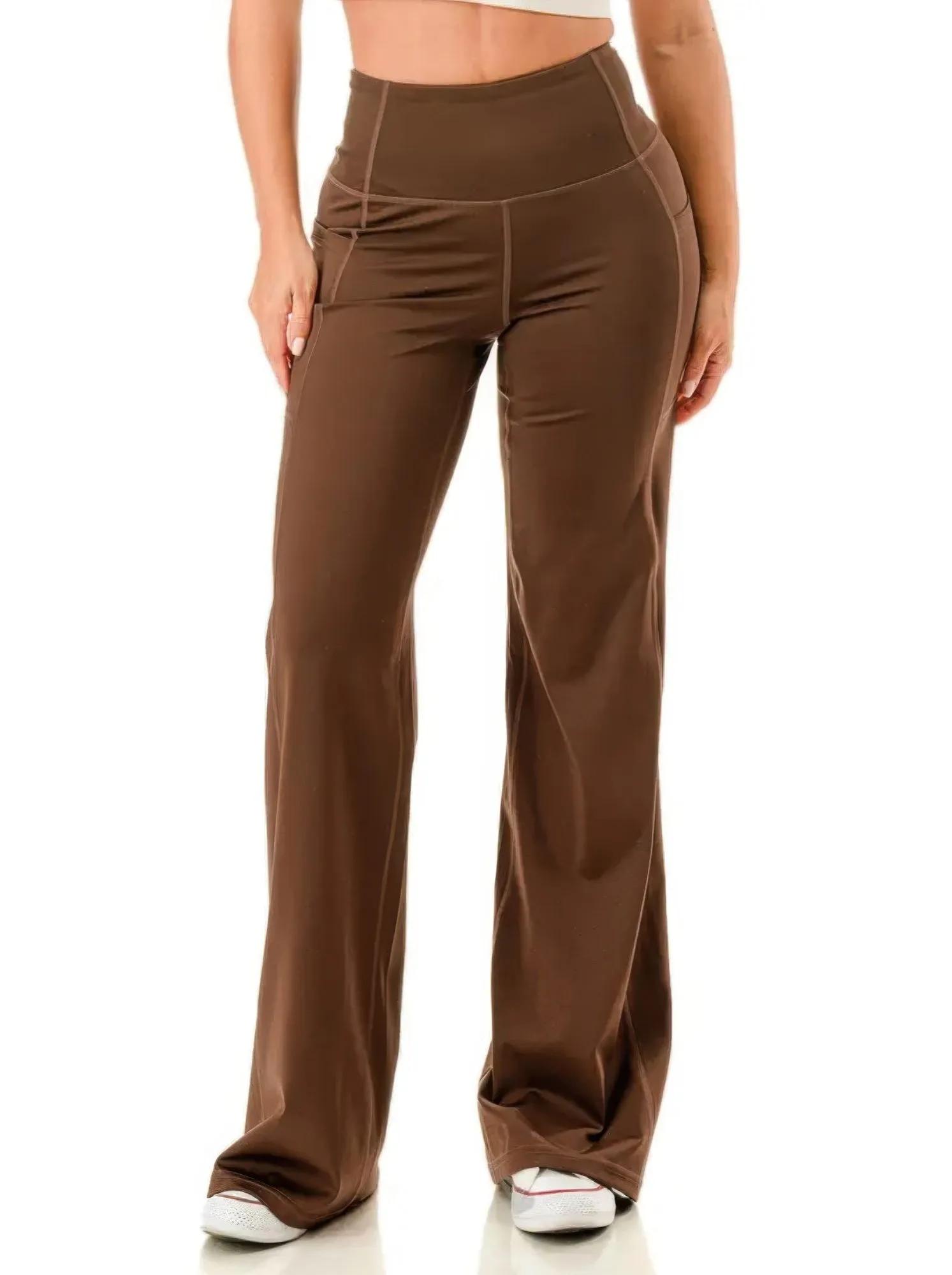 Wide Leg Flare Yoga Pants sold by Gigi Laurent product image thumbnail 2