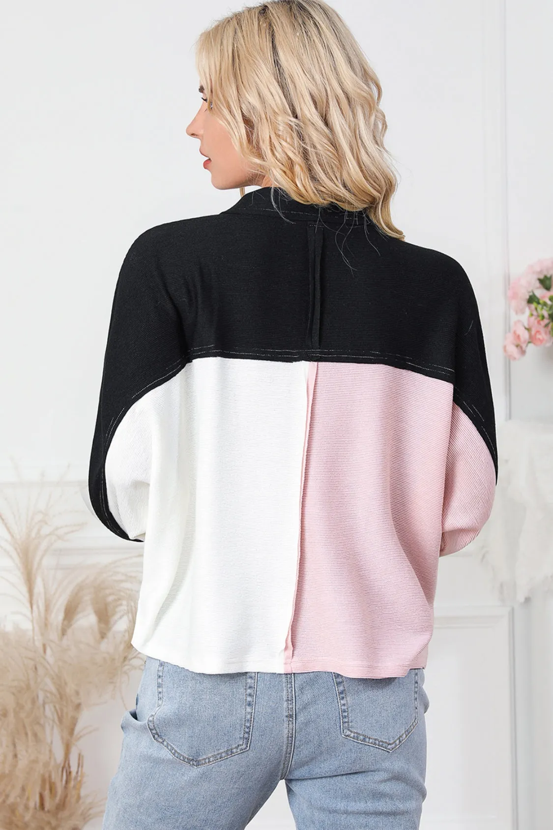 Multicolor Button-Down Long Sleeve Blouse sold by Gigi Laurent product image thumbnail 3