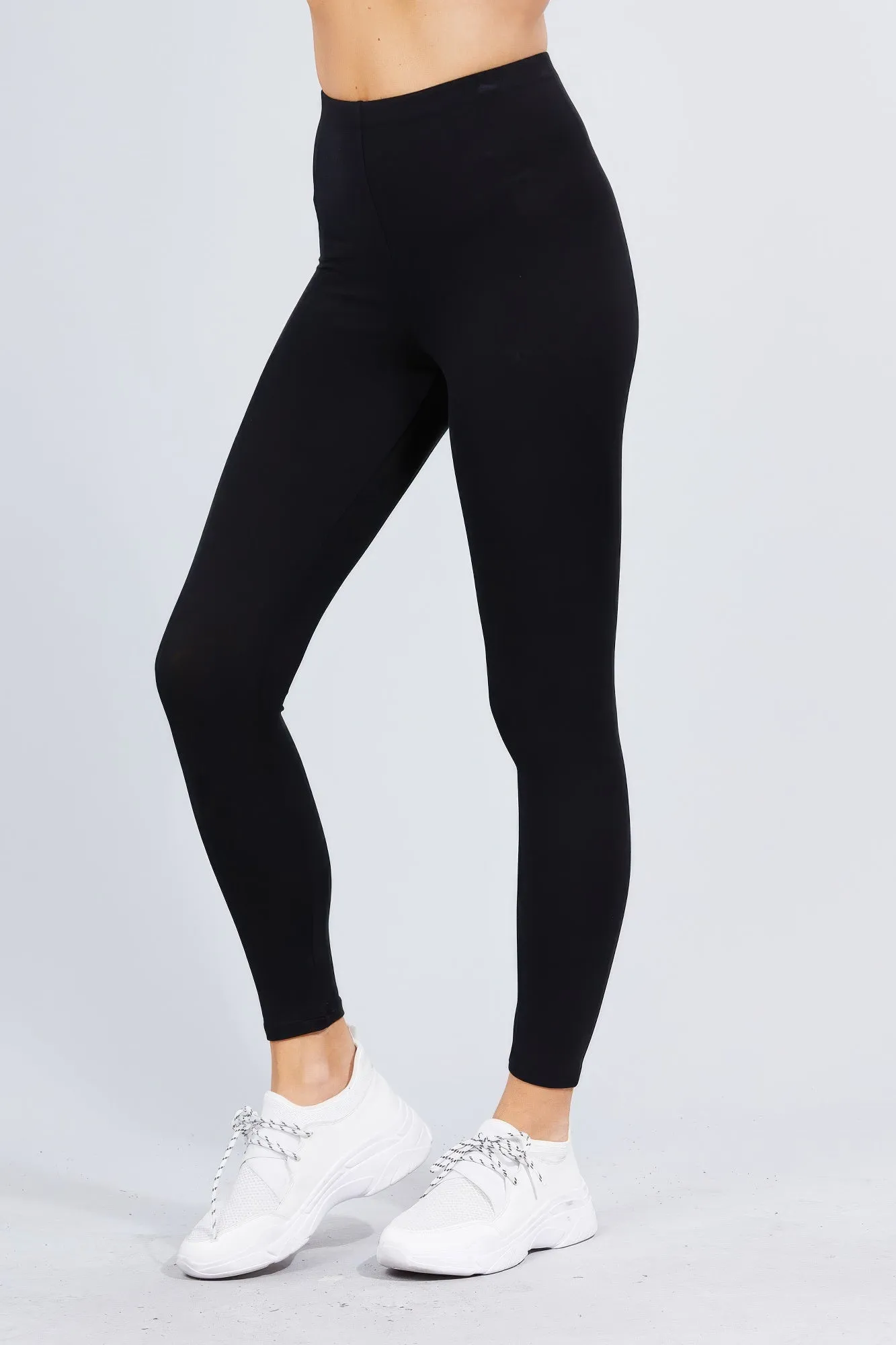 Cotton Spandex Leggings sold by Gigi Laurent product image thumbnail 3