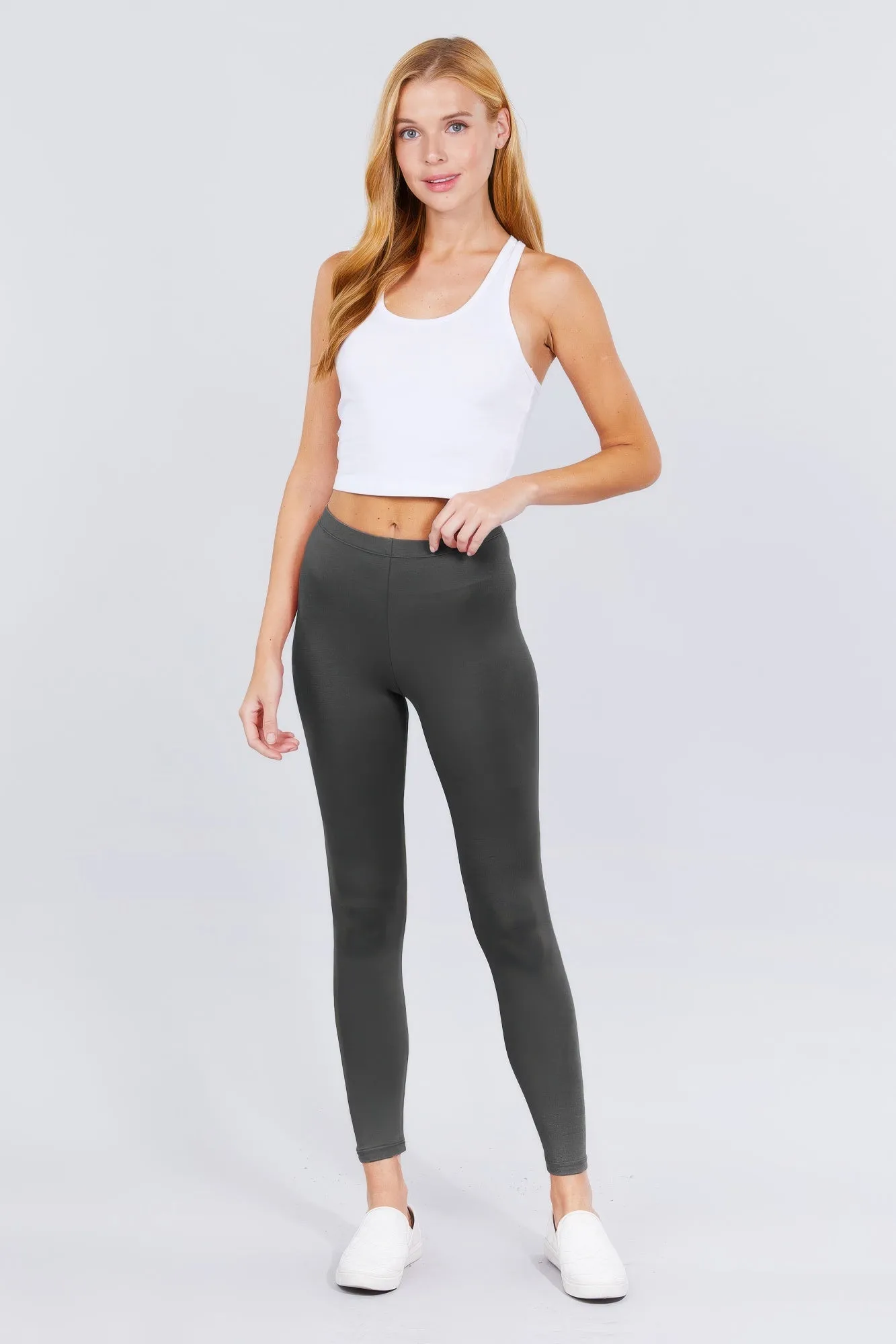 Cotton Spandex Leggings sold by Gigi Laurent product image thumbnail 2